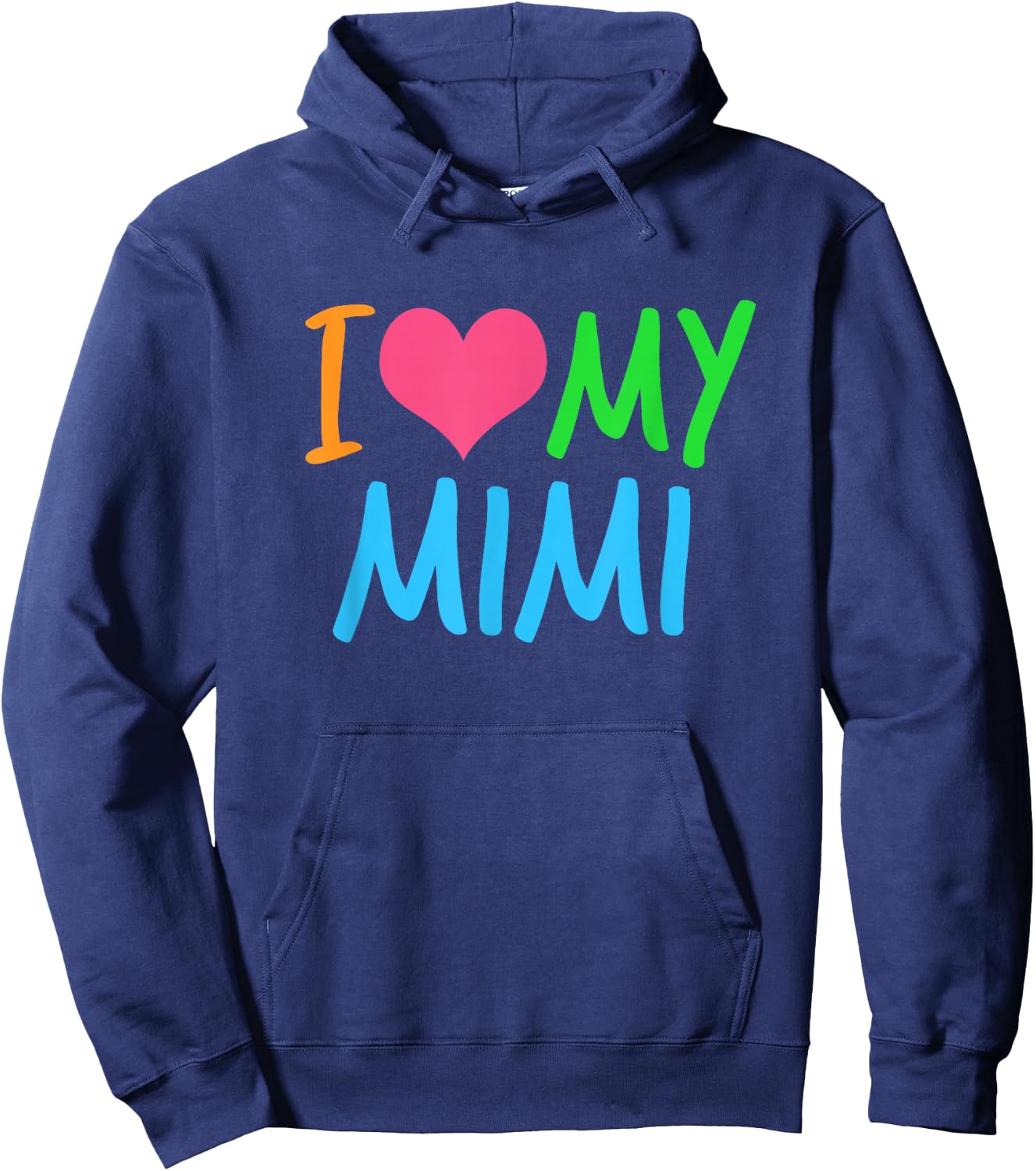 I Love My Mimi Hoodie - Hoodie | Navy