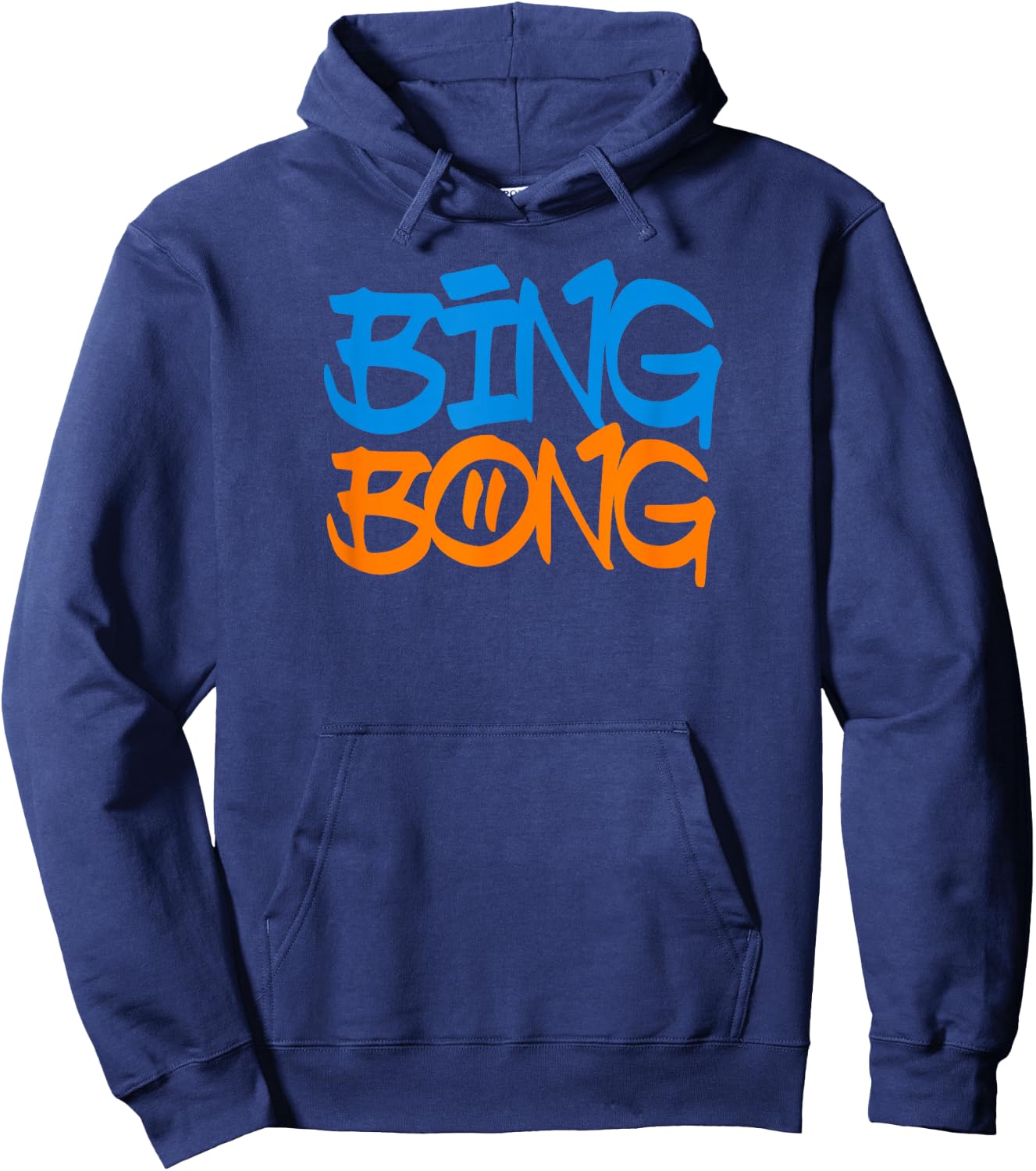 Funny NYC Subway Bing Bong Rally Sound Hoodie - Hoodie | Navy