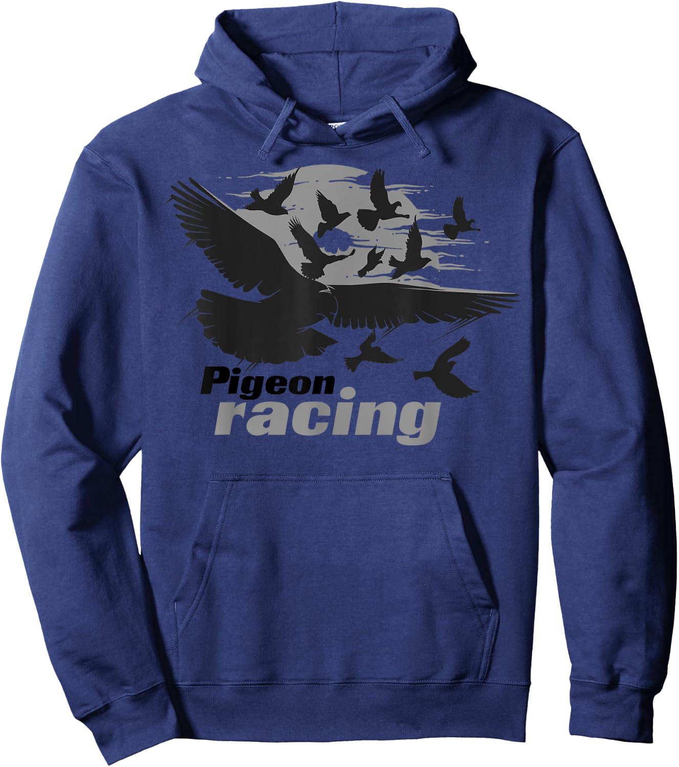 Pigeon Racing Shirt | Classic Bird Racers' Gift Hoodie - Hoodie | Navy