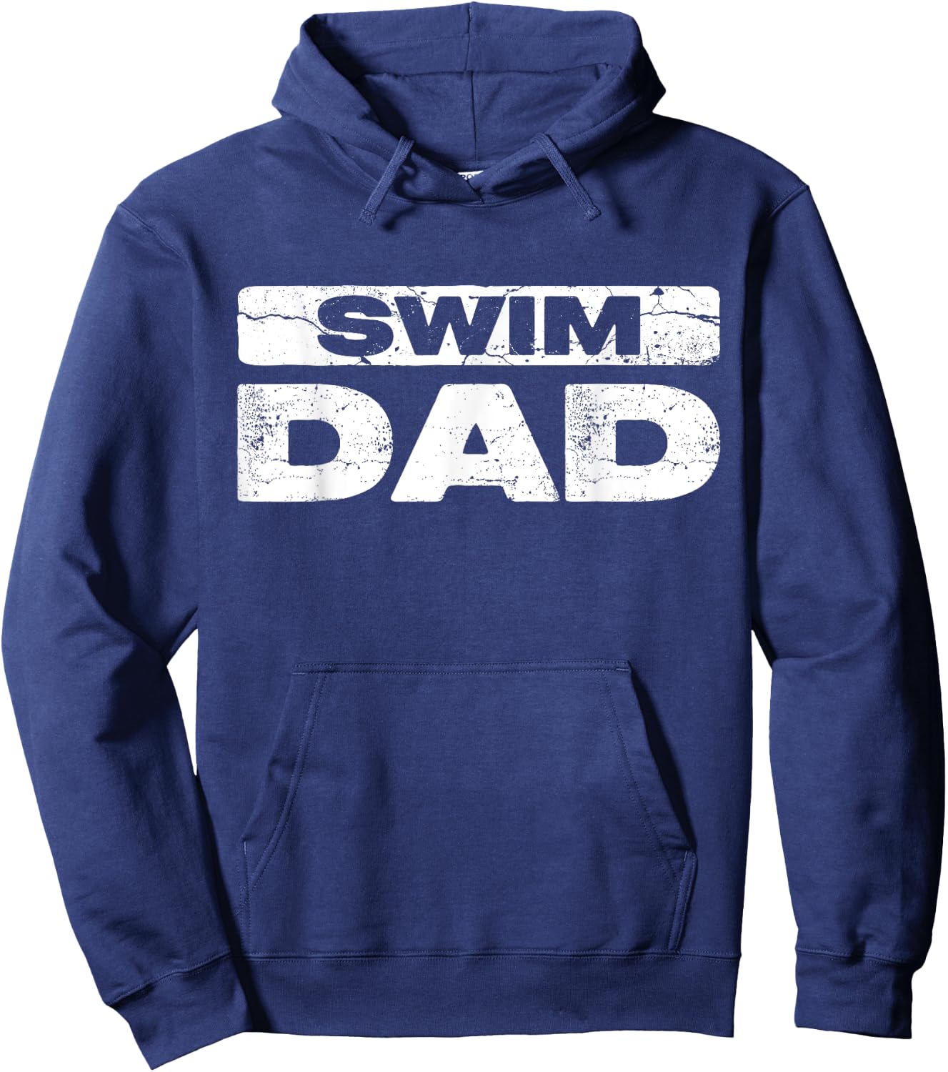 Swim Dad Shirt Men Fathers Day Hoodie - Hoodie | Navy
