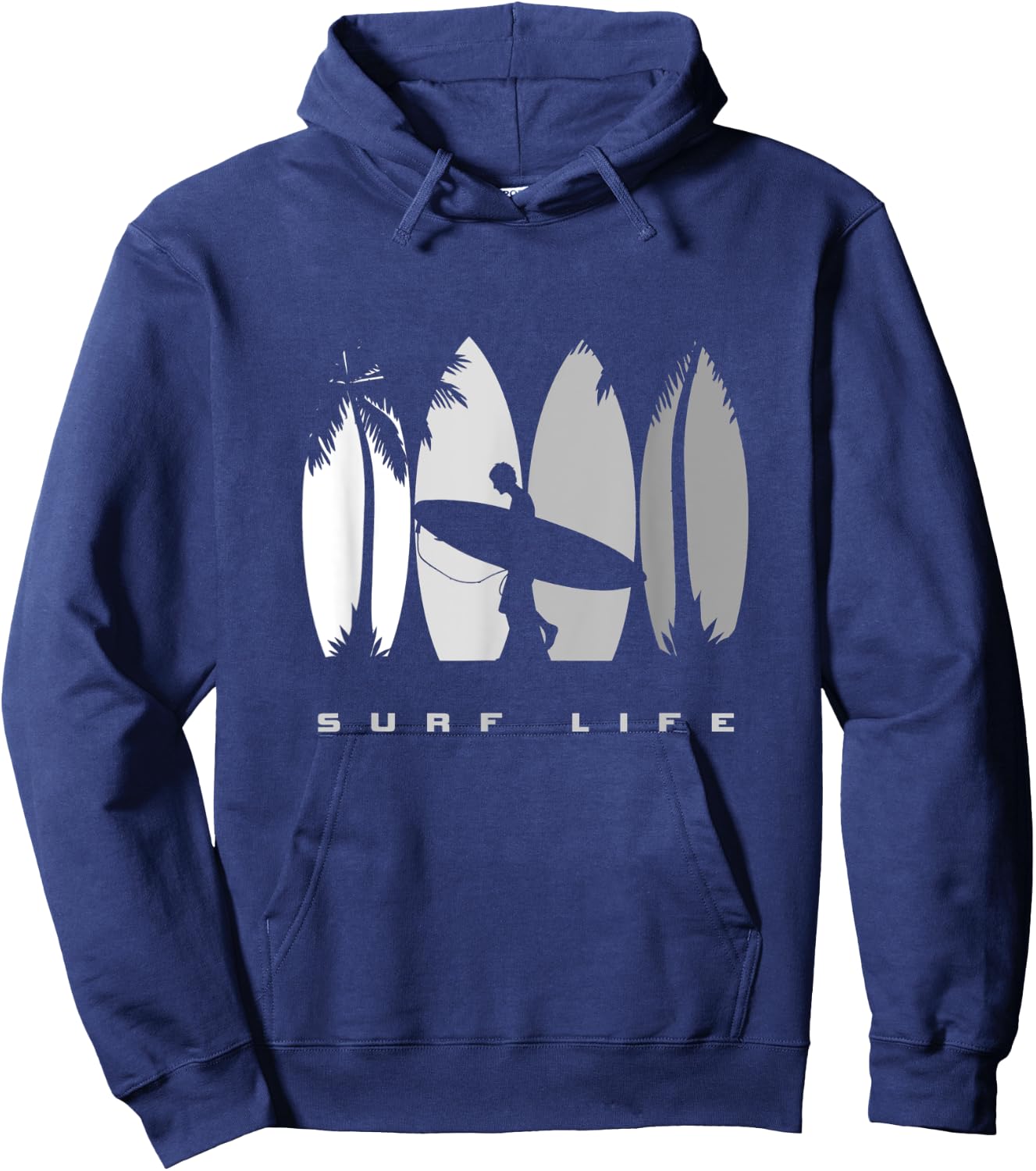 Surfing Surf Apparel - Surfer Surf Hoodie - Hoodie | Navy
