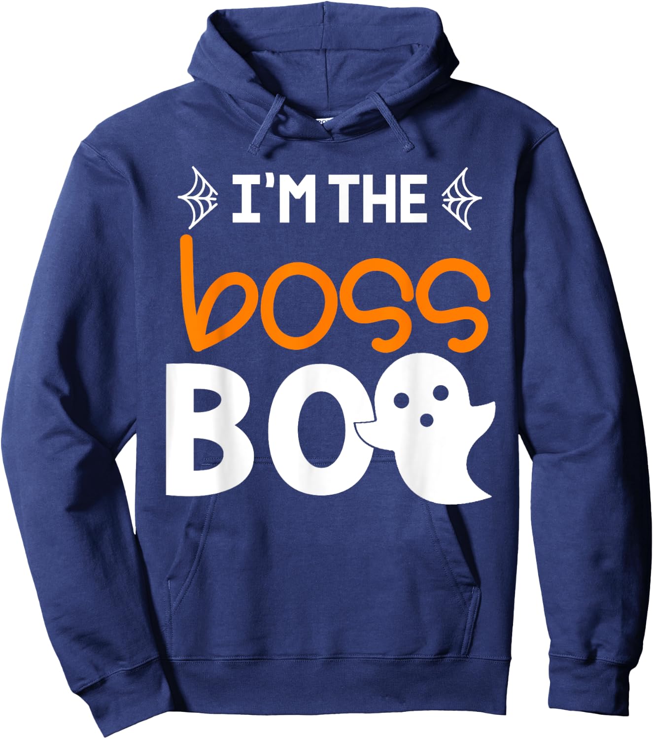 Boss Boo Shirt Family Costume Halloween PJs Hoodie - Hoodie | Navy