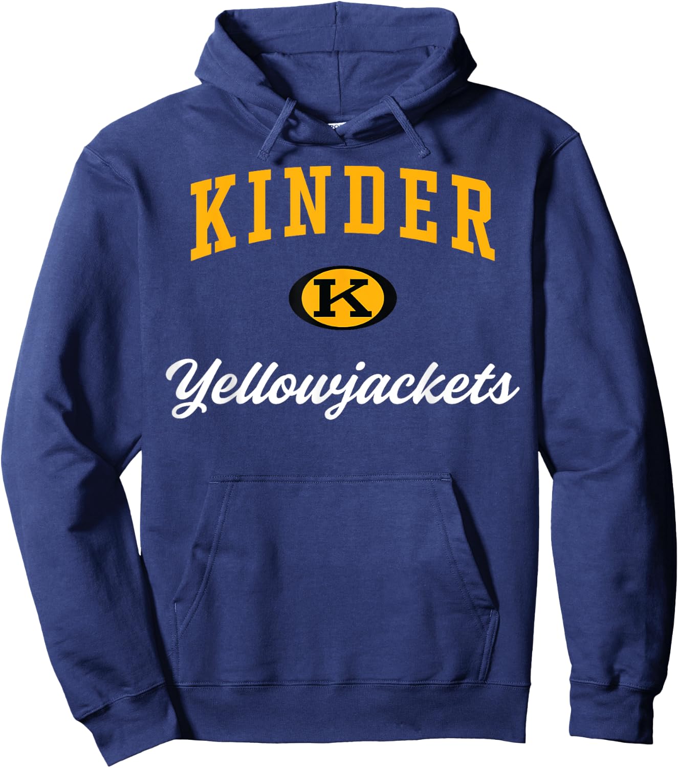 Kinder High School Yellowjackets C3 Hoodie - Hoodie | Navy