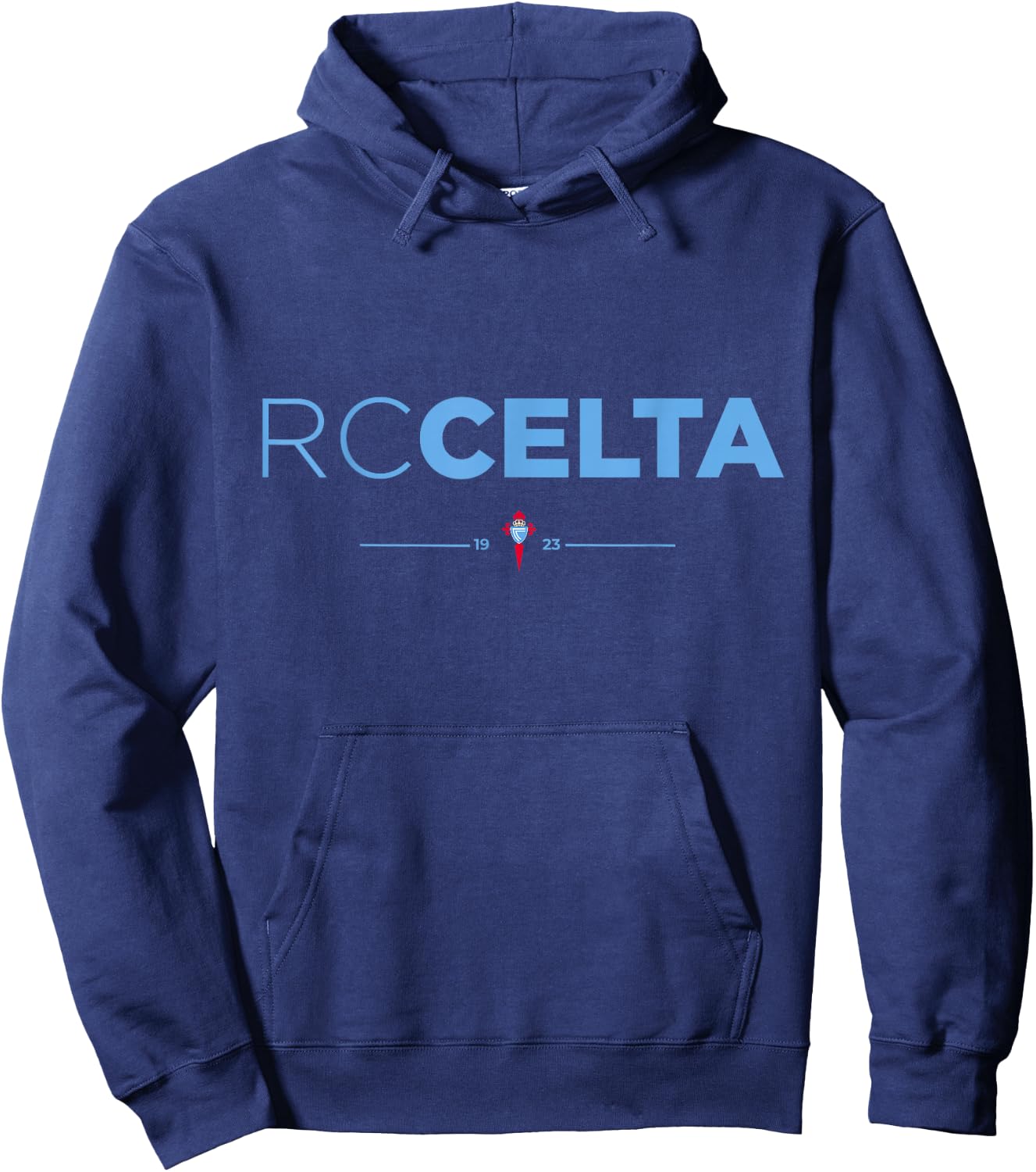 Real Club Celta RC Celta 1923 -Adults Black Hoodie - Hoodie | Navy