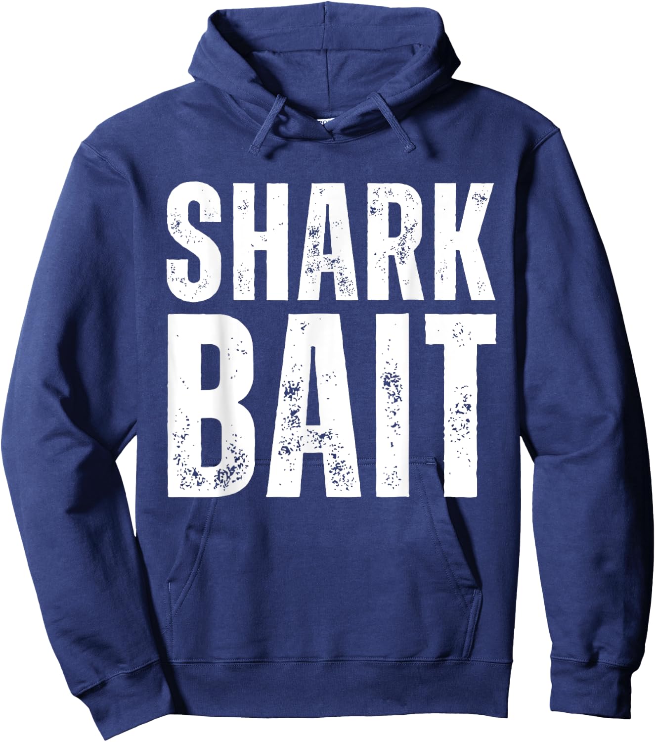 Funny Shark, Shark Bait Hoodie - Hoodie | Navy