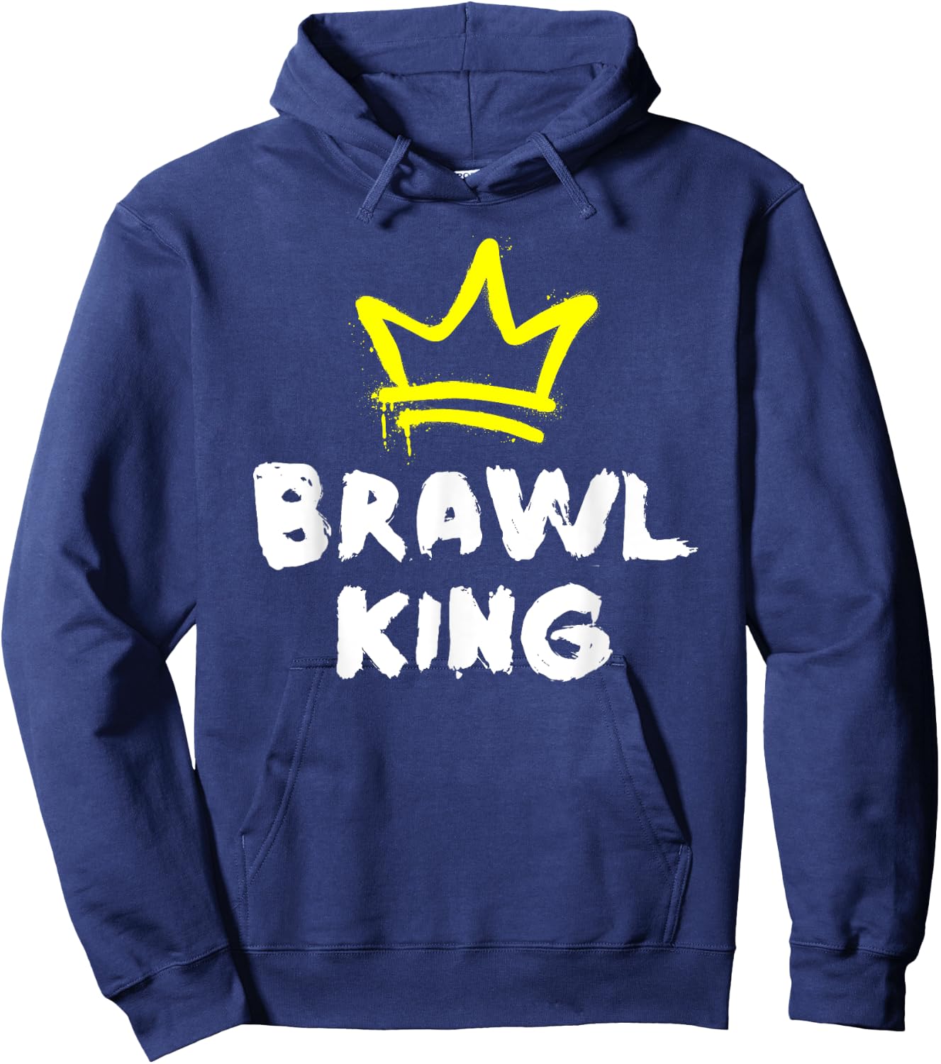 Brawl King Gamer Gaming Brawler Brawl Hoodie - Hoodie | Navy