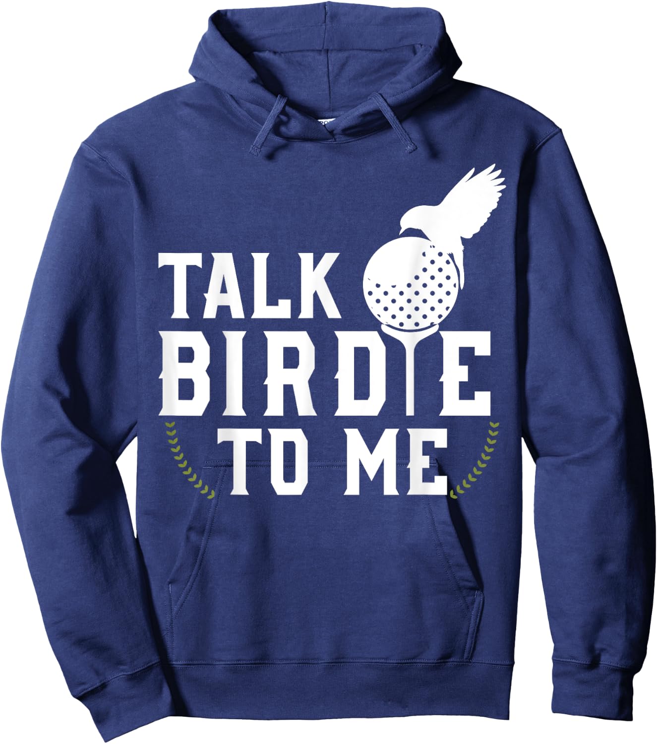 Talk Birdie To Me Cool Golf Inspired Hoodie - Hoodie | Navy