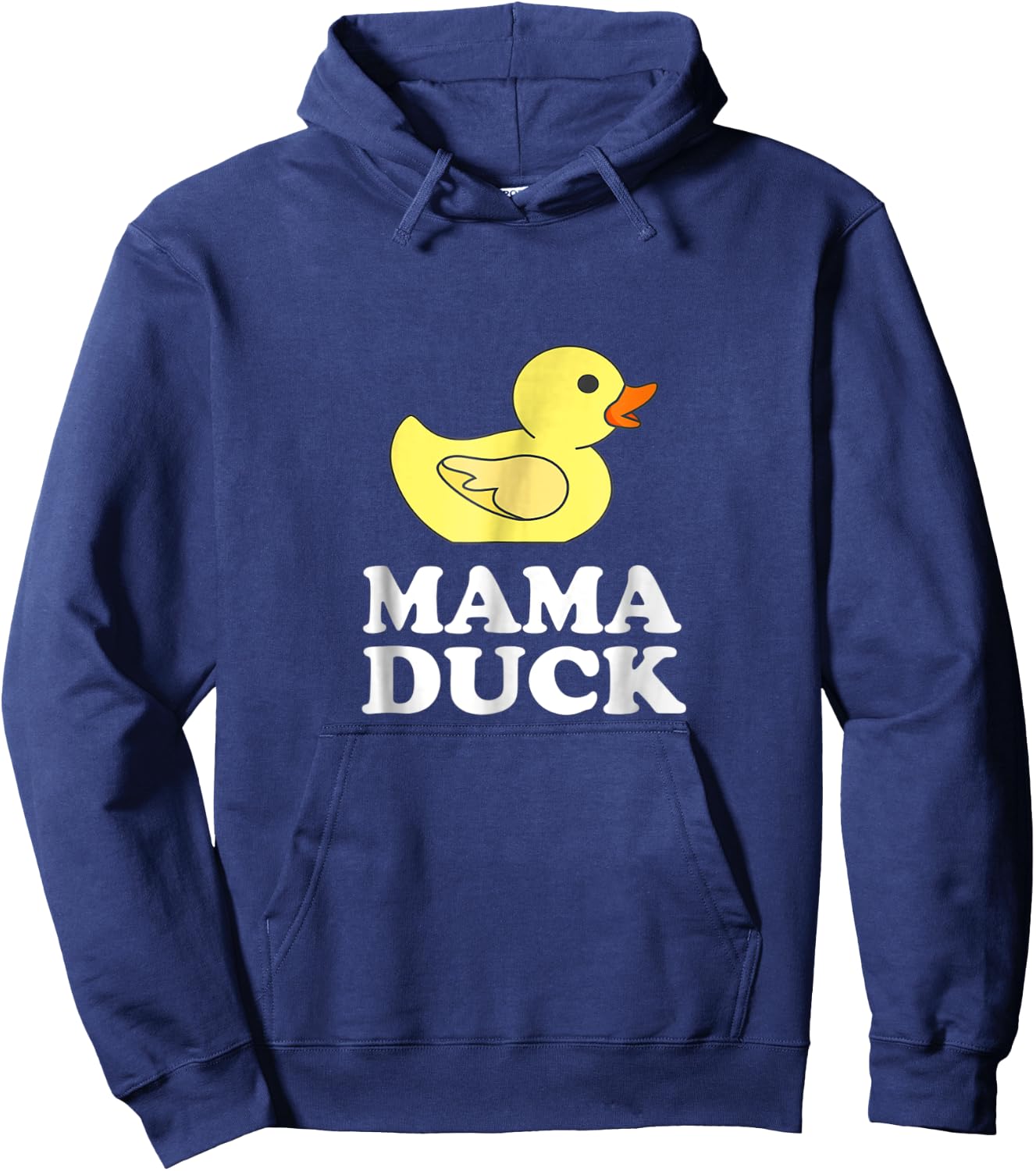 Mama Duck Funny Mother Bird Gift Hoodie - Hoodie | Navy