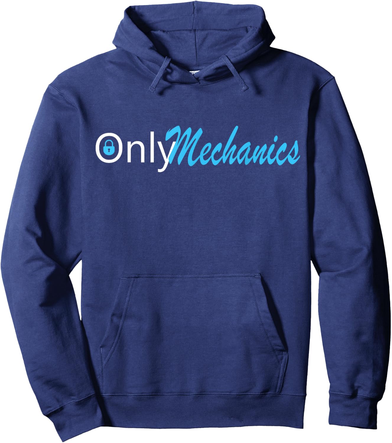 Only Mechanics Funny naughty mechanic Gift Hoodie - Hoodie | Navy