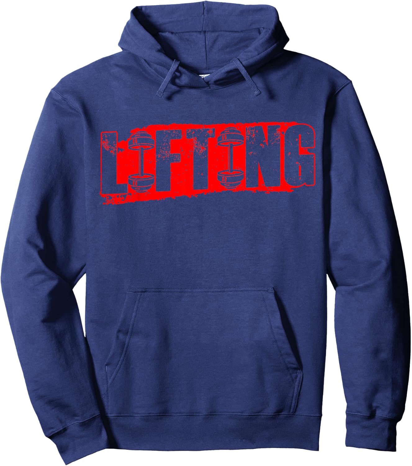 Lifting Weightlifting Lift Workout Gym Hoodie - Hoodie | Navy