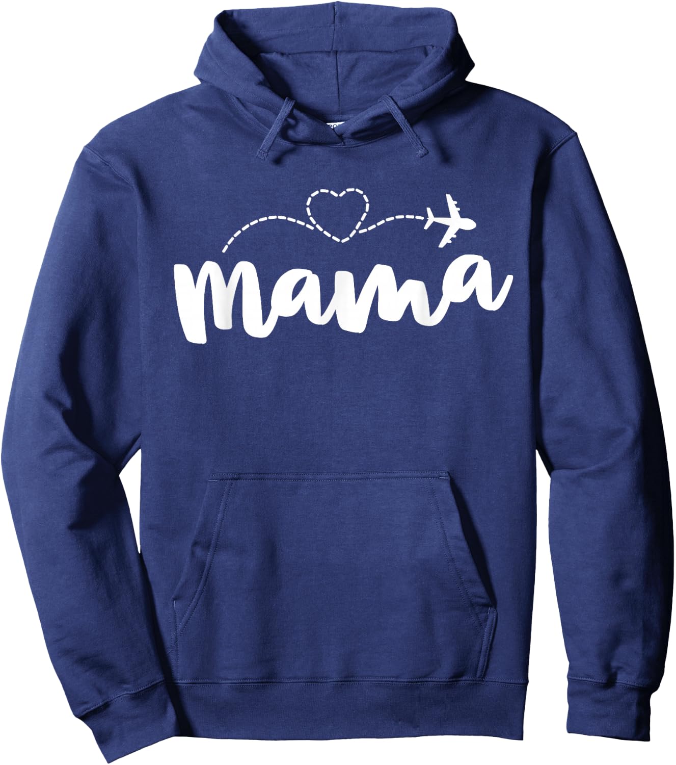 Mama Flight Attendant Shirts Mum Mother's Day Hoodie - Hoodie | Navy