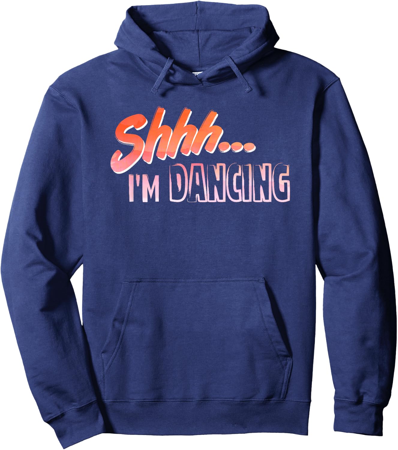 Shhh... I'm Dancing Hobby Enthusiast Hoodie - Hoodie | Navy