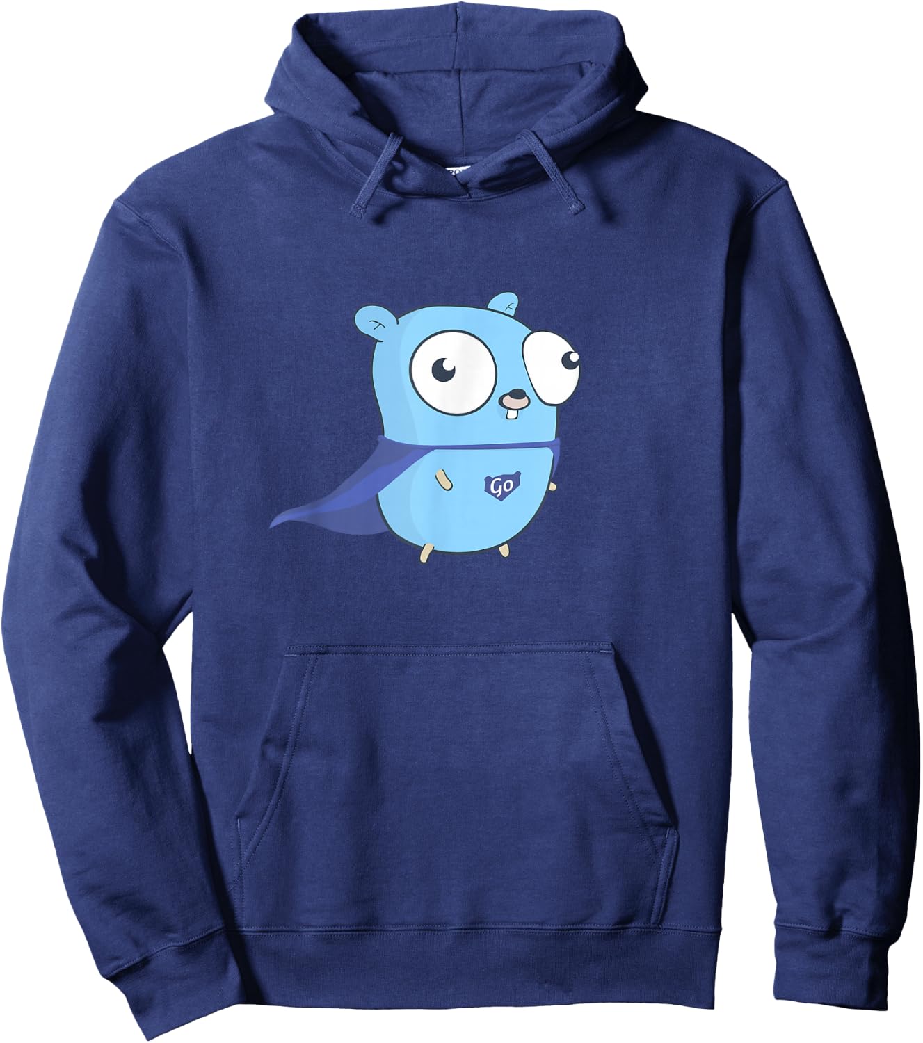 Developer Go Super Golang Hoodie - Hoodie | Navy