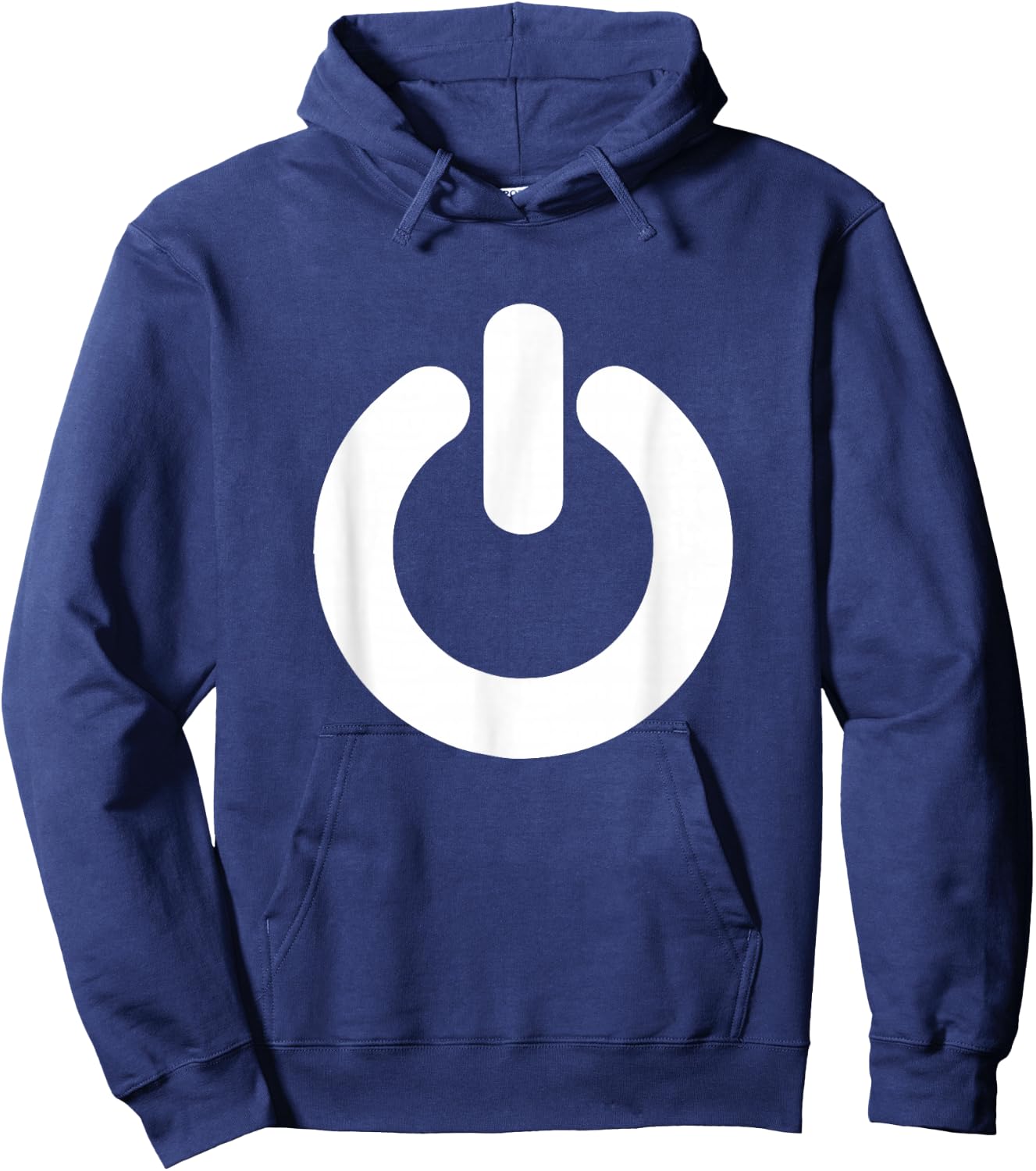 Power Button T Shirt & Gifts Power Button Hoodie - Hoodie | Navy