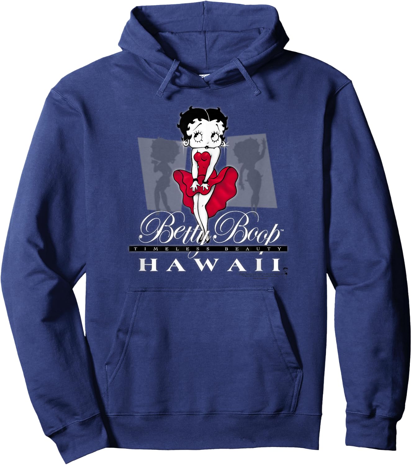 Betty Boop Timeless Beauty Hoodie - Hoodie | Navy