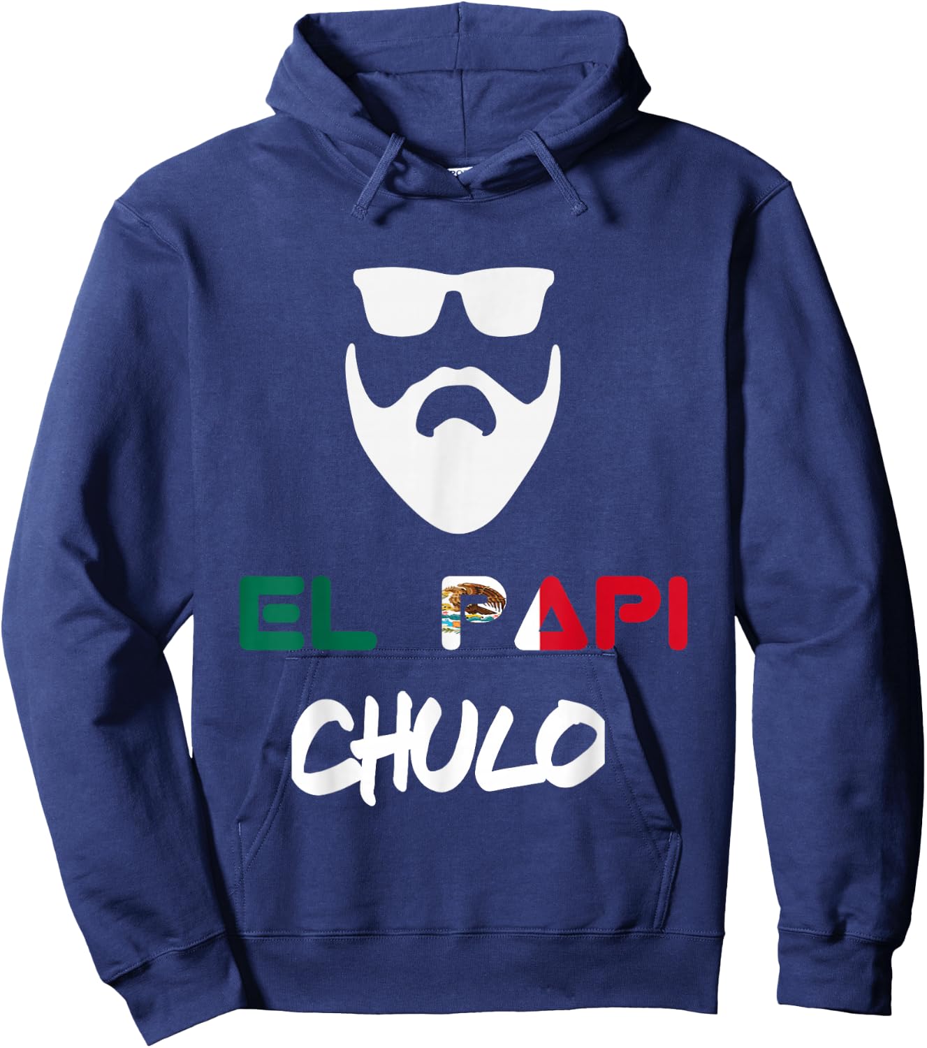 Dia de los padres regalo el papi chulo Hoodie - Hoodie | Navy