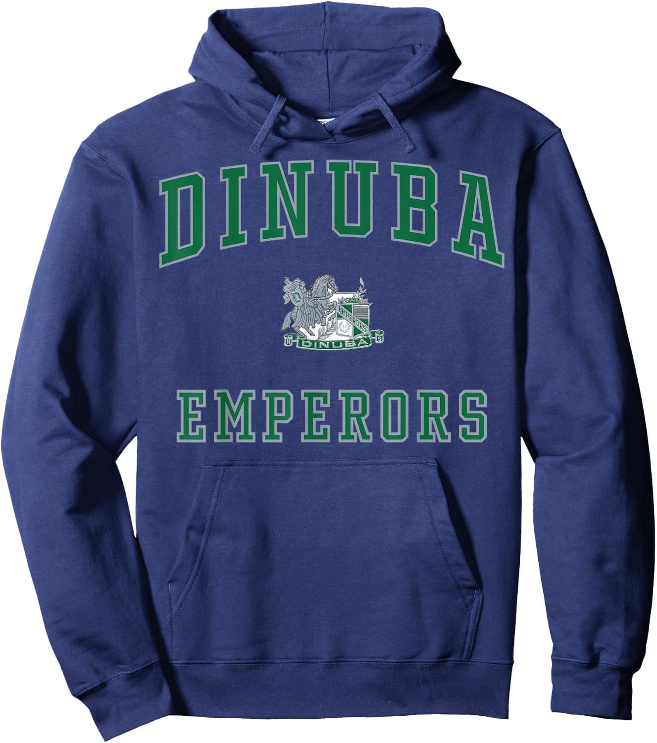 Dinuba High School Emperors C1 Hoodie - Hoodie | Navy
