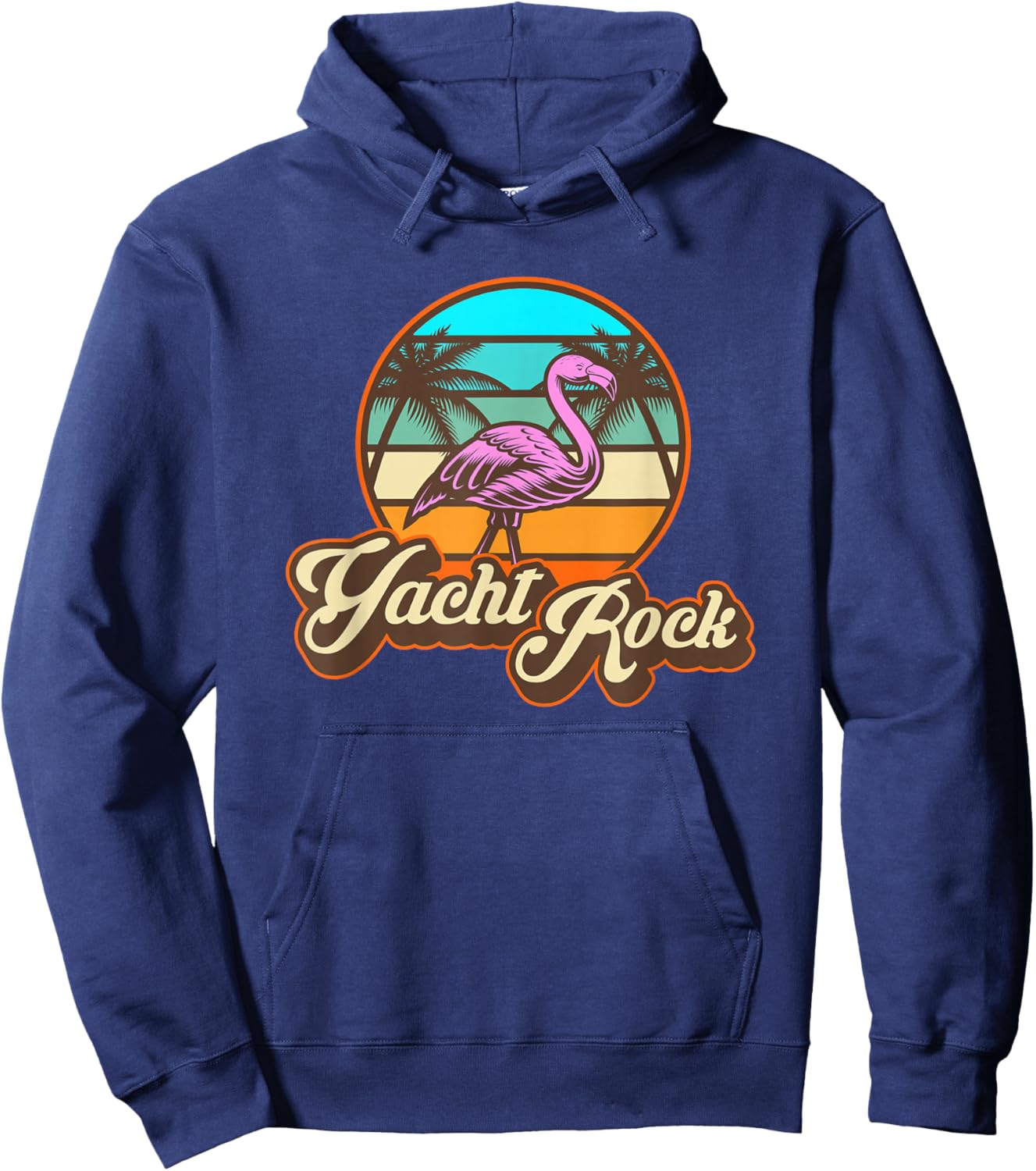Yacht Rock Forever 70s 80s Retro Hoodie - Hoodie | Navy