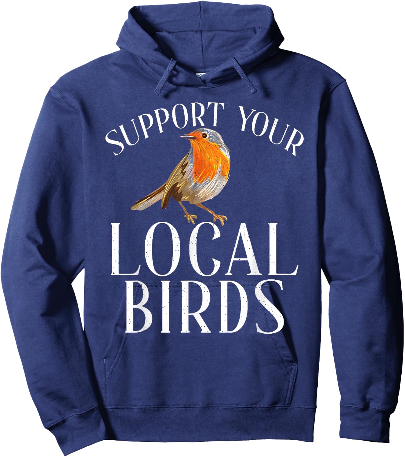 Support your local Birds Lover Hoodie - Hoodie | Navy