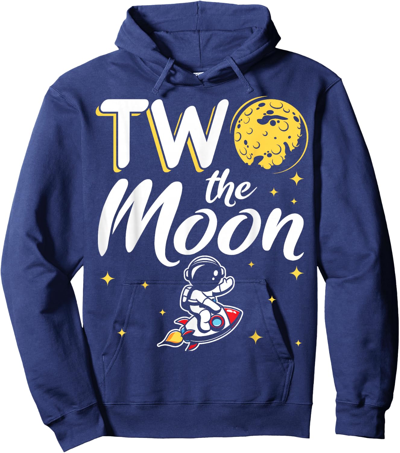 Two Room Two The Moon 2 Hoodie - Hoodie | Navy