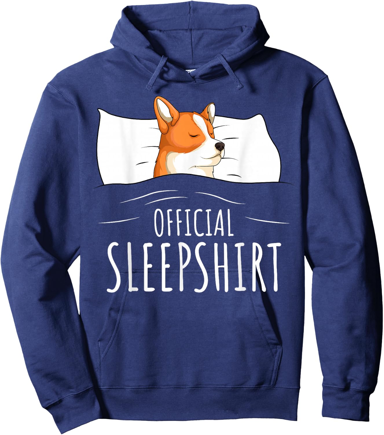 Corgi Dog Owner Official Sleepshirt Hoodie - Hoodie | Navy