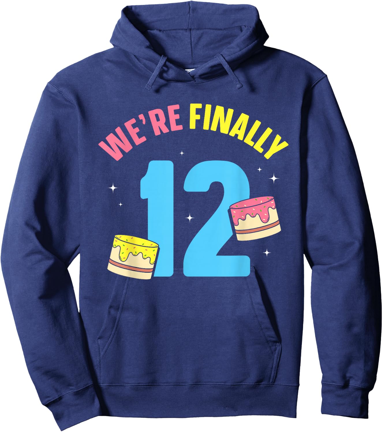 Wir Sind Endlich 12th Birthday Zwilling Gemini Hoodie - Hoodie | Navy