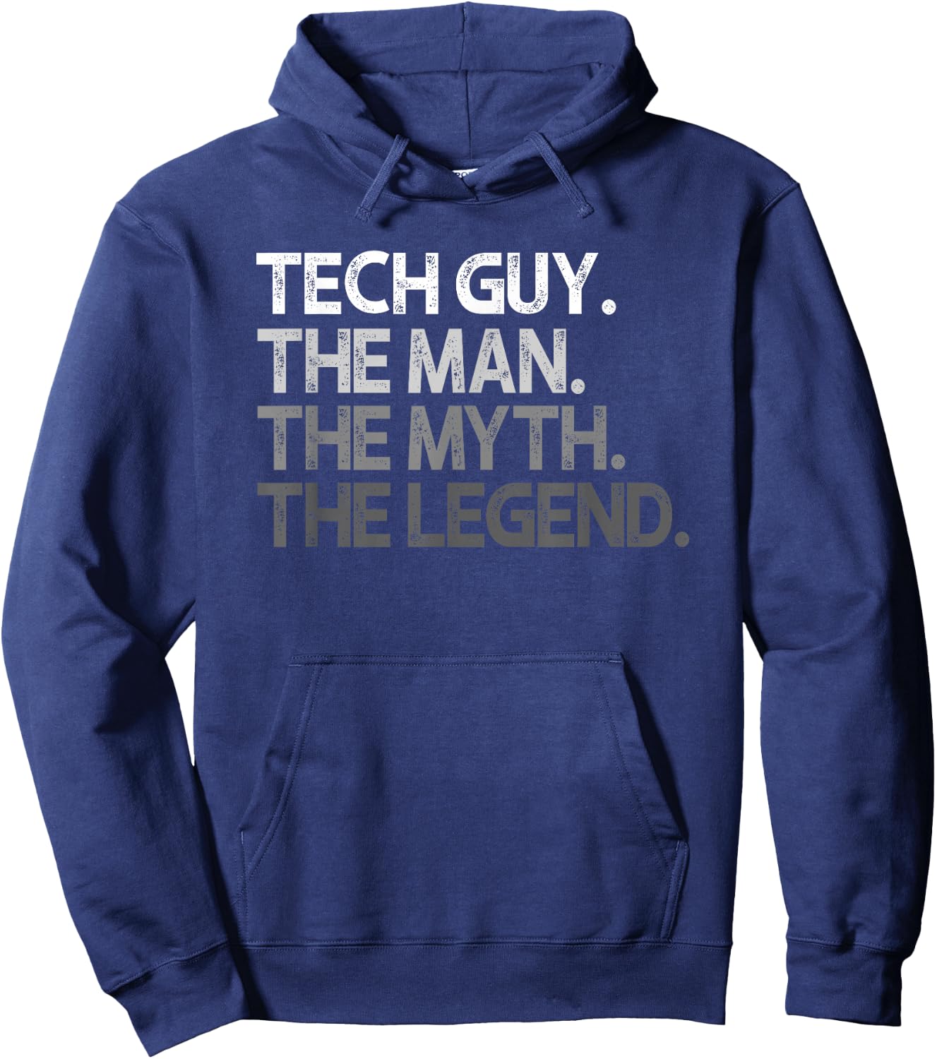 Tech Guy The Man Myth Legend Hoodie - Hoodie | Navy