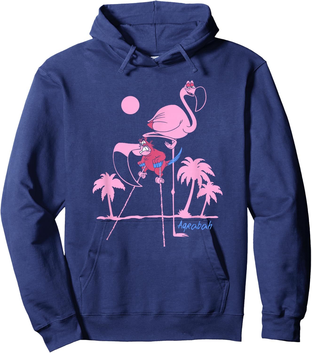 Disney Aladdin Iago Flamingo Costume V2 Hoodie - Hoodie | Navy