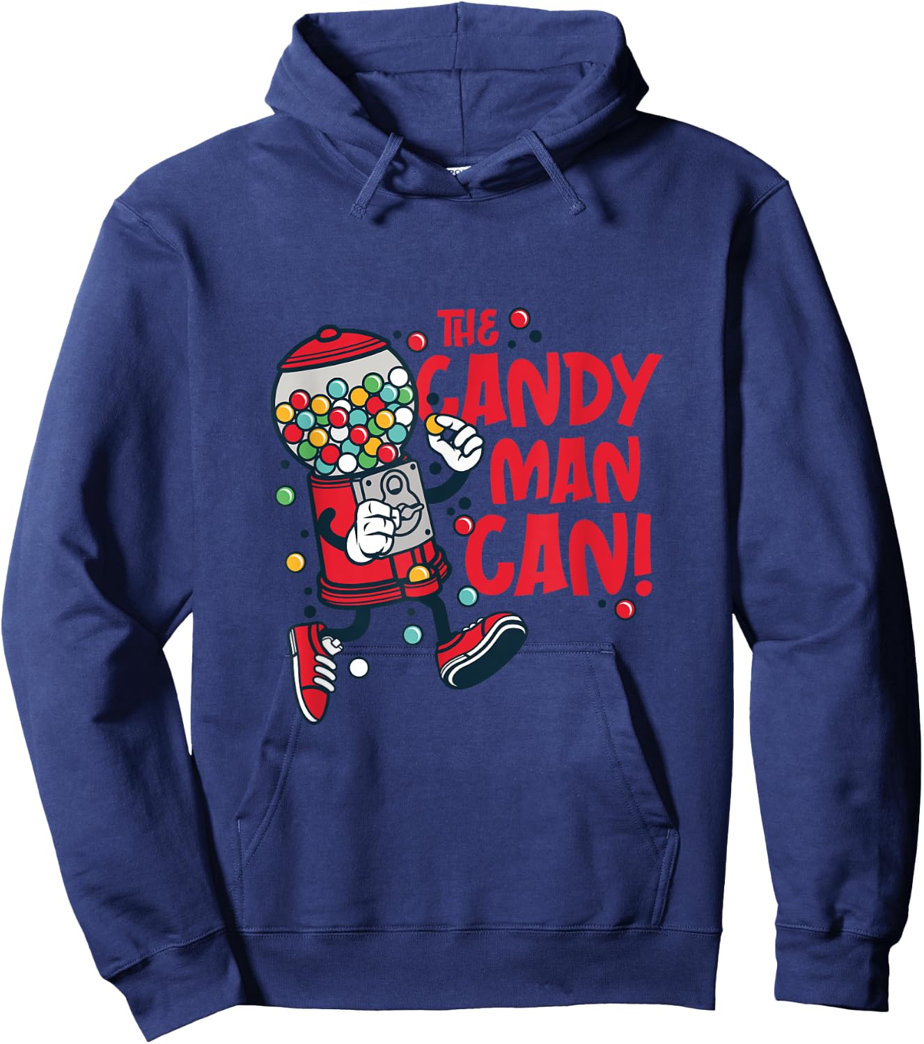Candy Man Can Do It Too Vending Machine Gumball Hoodie - Hoodie | Navy