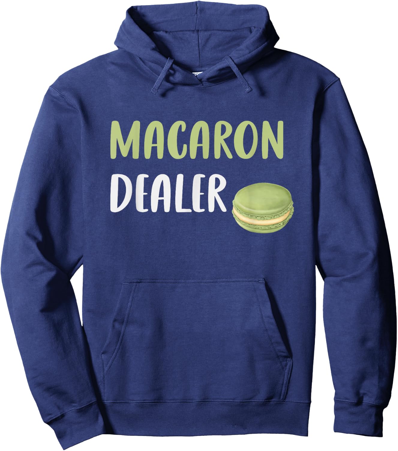 Cute Macaron Dealer - Funny Macaron Lover Baker Hoodie - Hoodie | Navy
