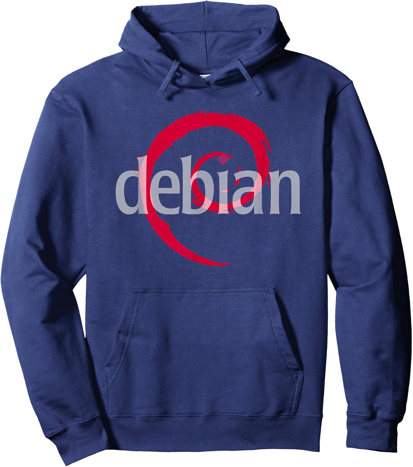 Linux Debian lovers Spiral Logo Open Source Os Hoodie - Hoodie | Navy
