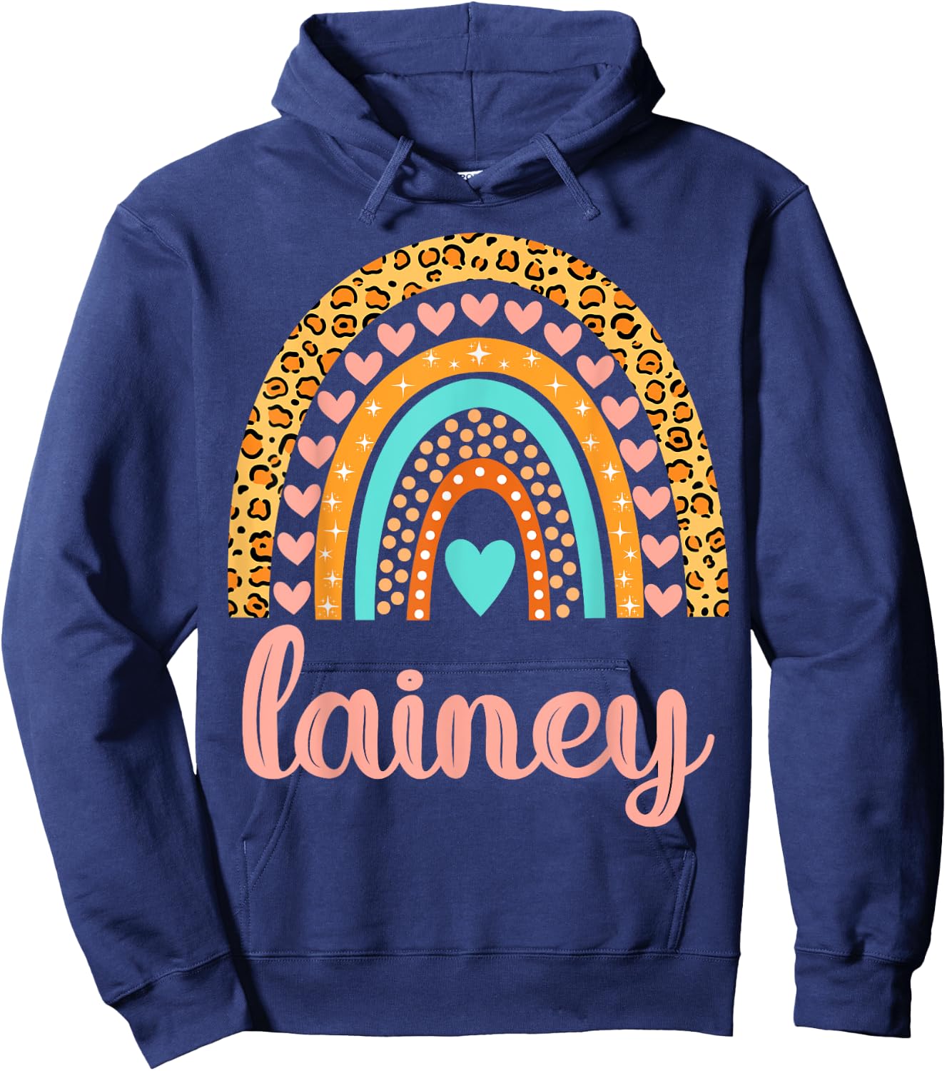 Lainey Lainey Name Birthday Shirt Gift Hoodie - Hoodie | Navy