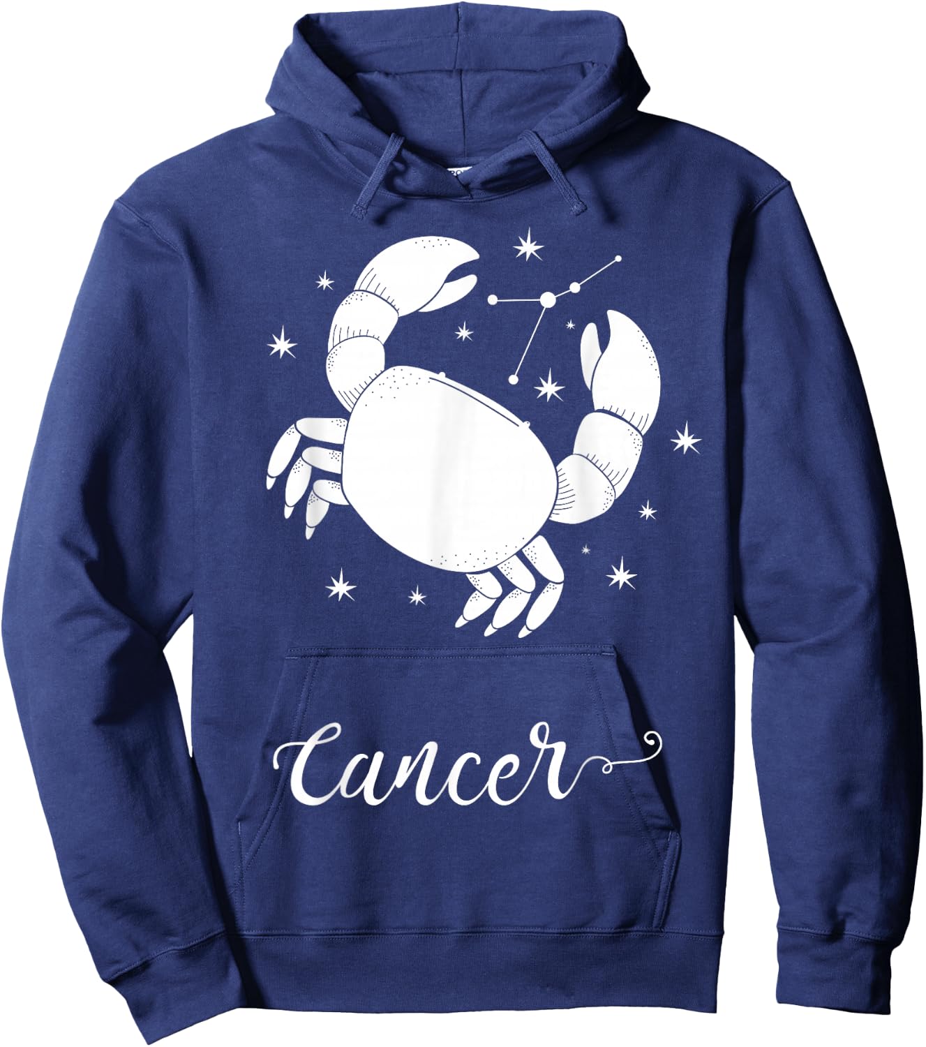 Cancer Zodiac Sign Zodiac Sign Hoodie - Hoodie | Navy