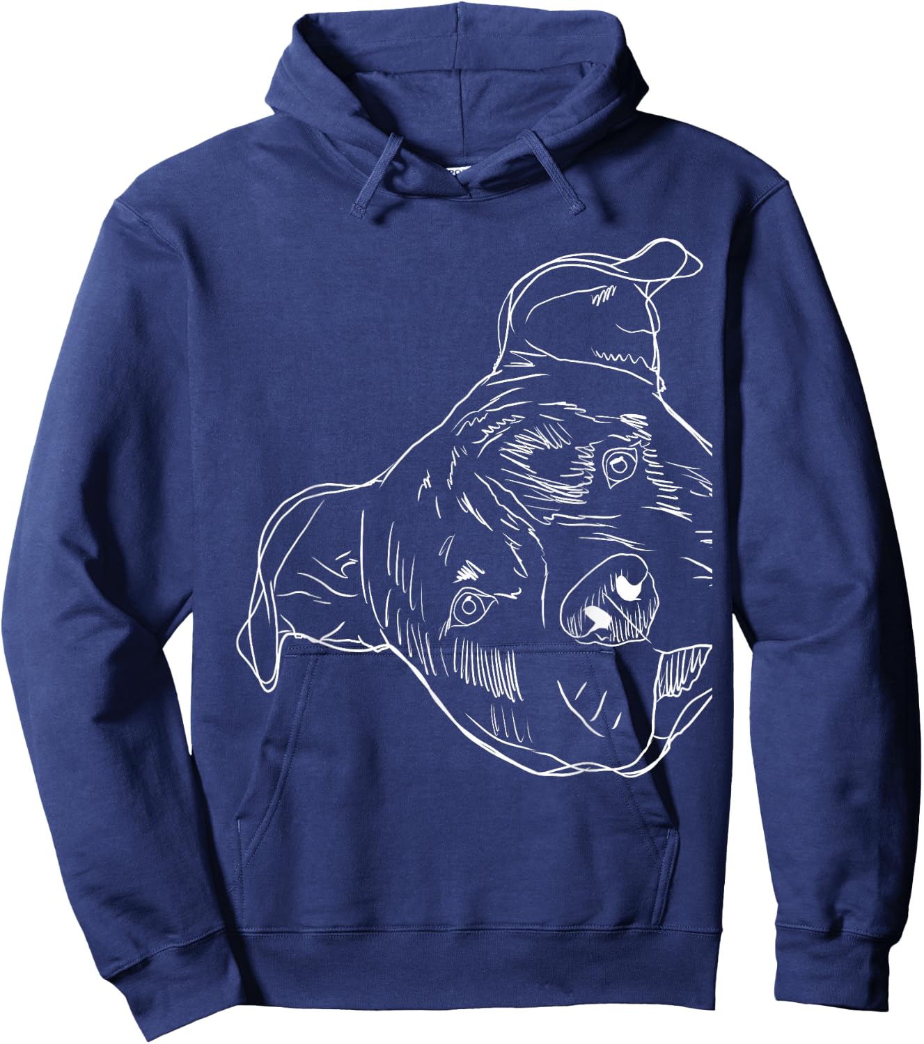 Funny Dog American Staffordshire Terrier Hoodie - Hoodie | Navy