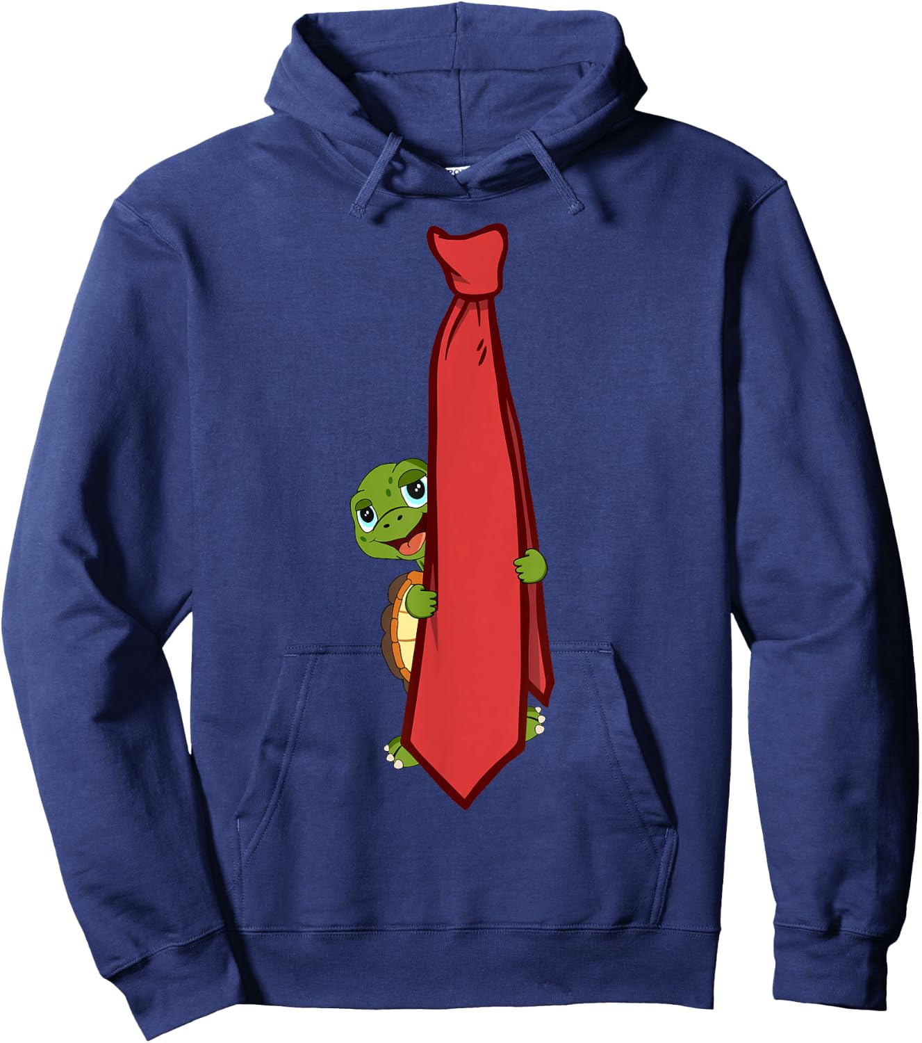 Turtle Tie Design Altweiber Ties Hoodie - Hoodie | Navy