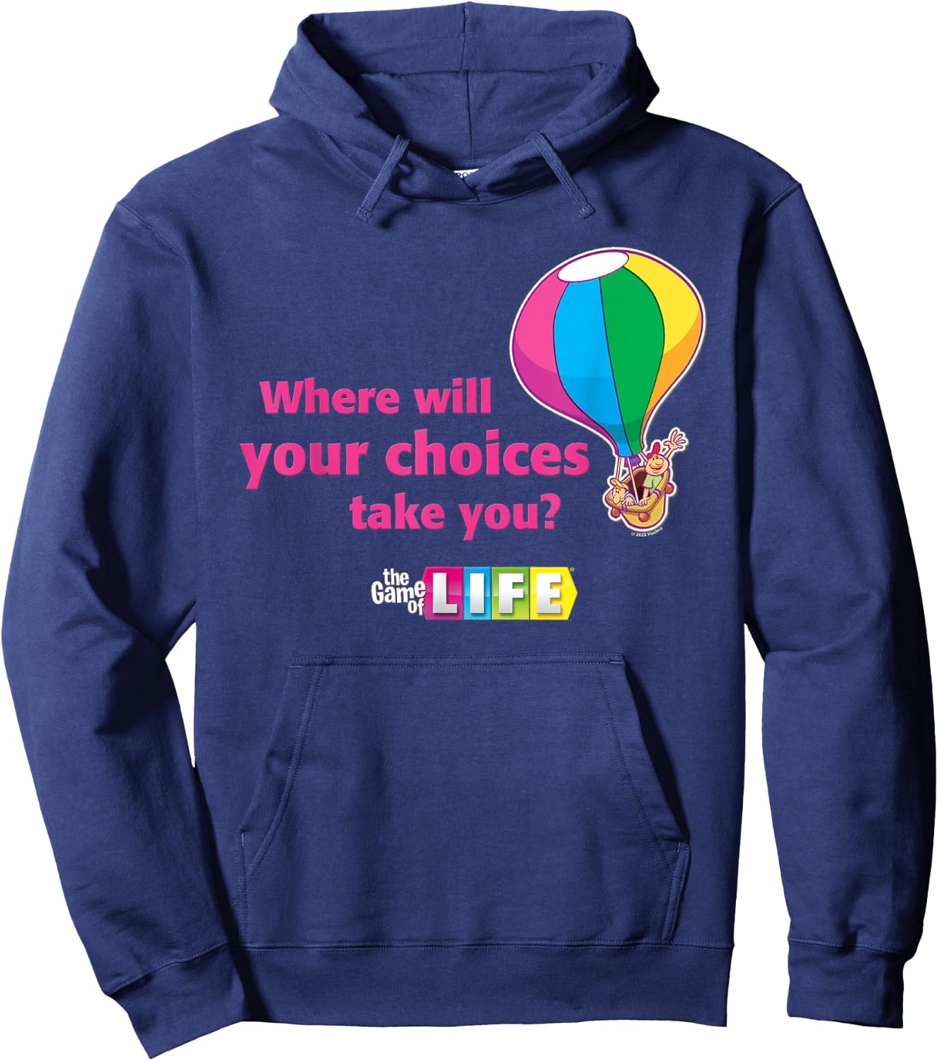 The Game of Life Your Choices Hoodie - Hoodie | Navy