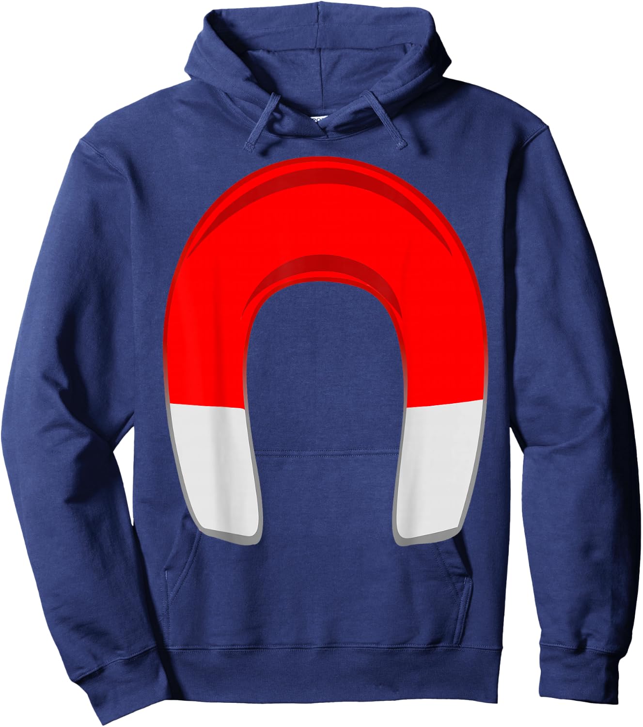 Men's Magnet Funny Couples Halloween Costume Hoodie - Hoodie | Navy
