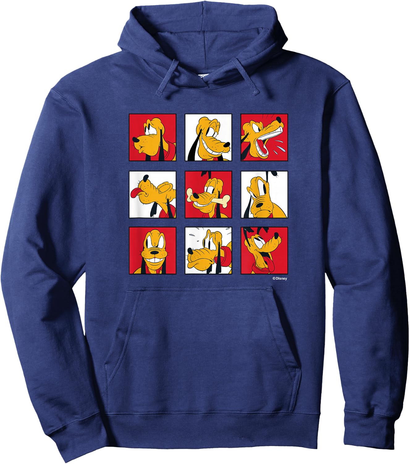 Pluto Grid of Emotions Hoodie - Hoodie | Navy