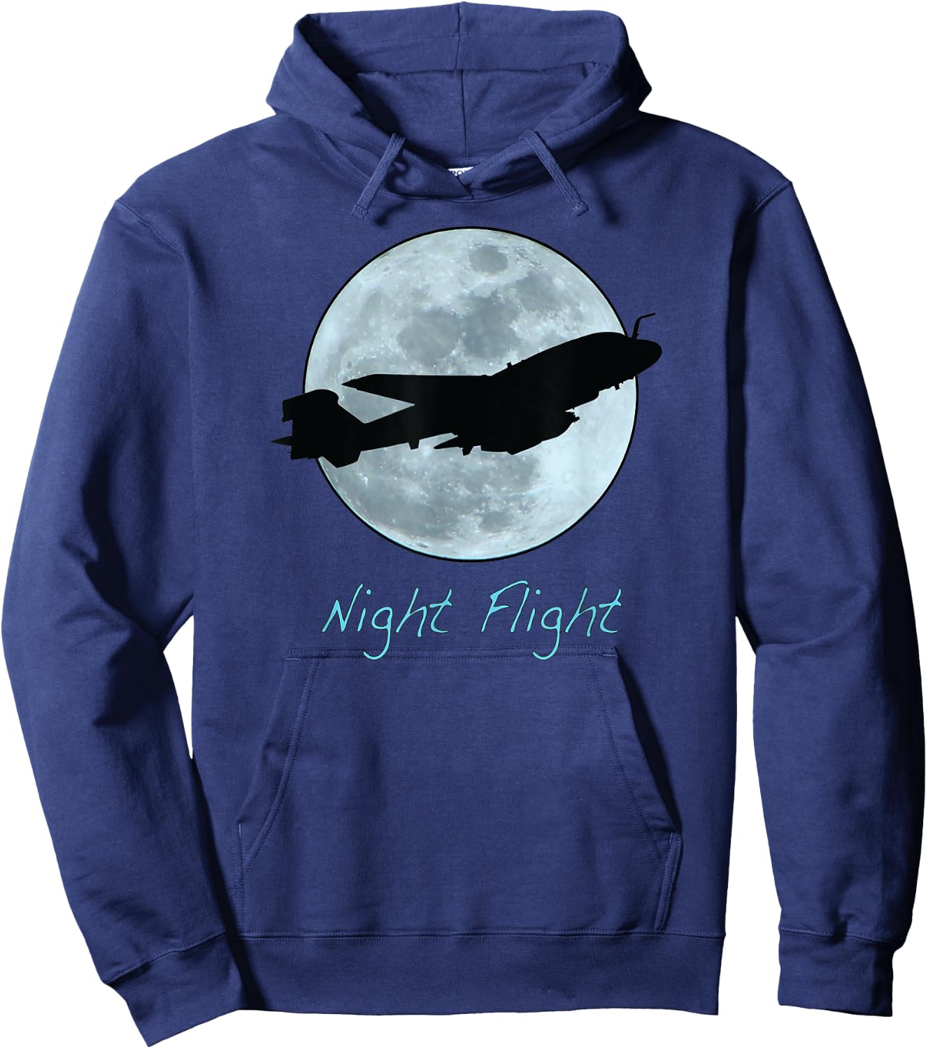Night Flight EA-6B Prowler Aircraft Hoodie - Hoodie | Navy