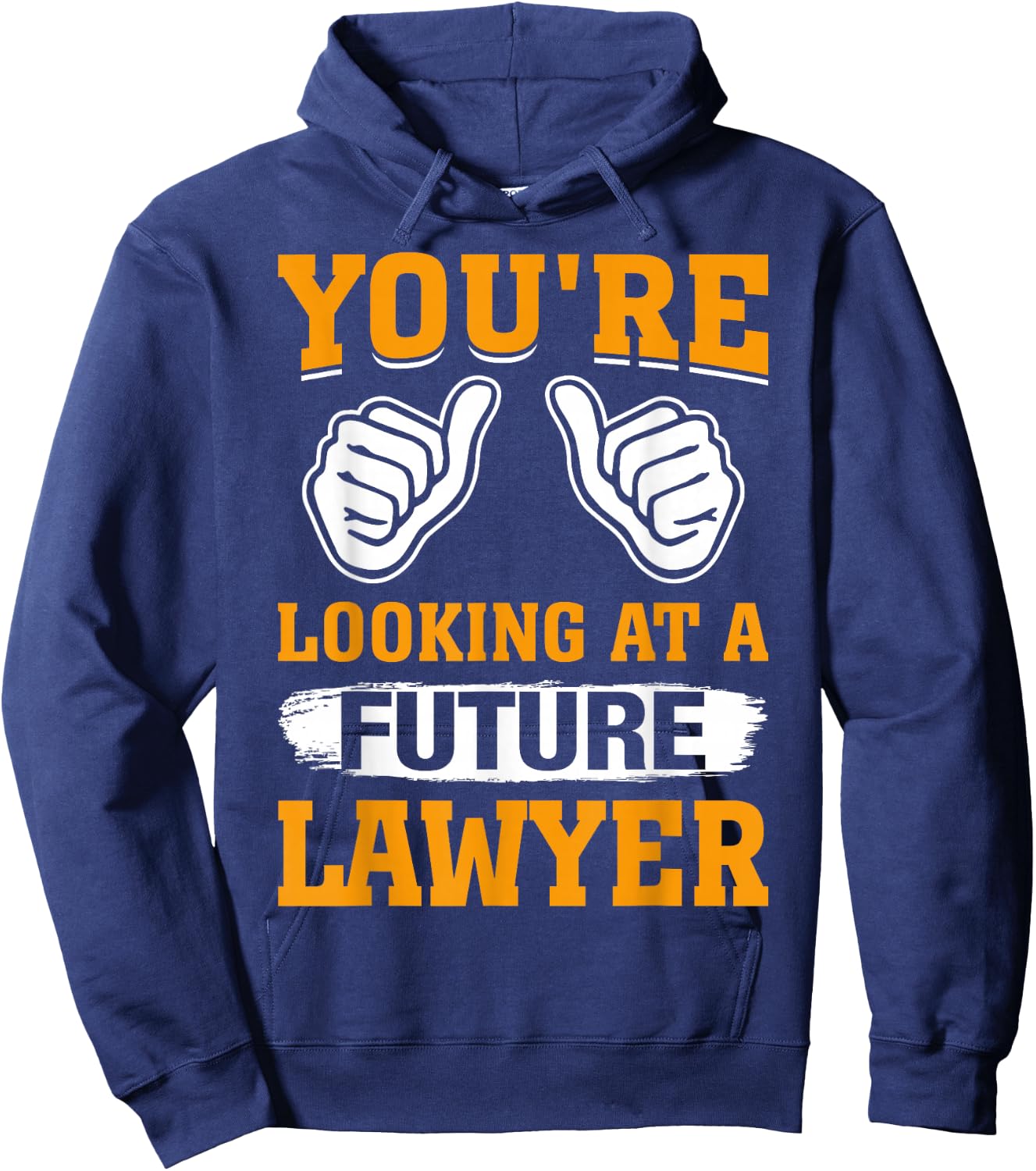 You're Looking At A Future Lawyer Hoodie - Hoodie | Navy