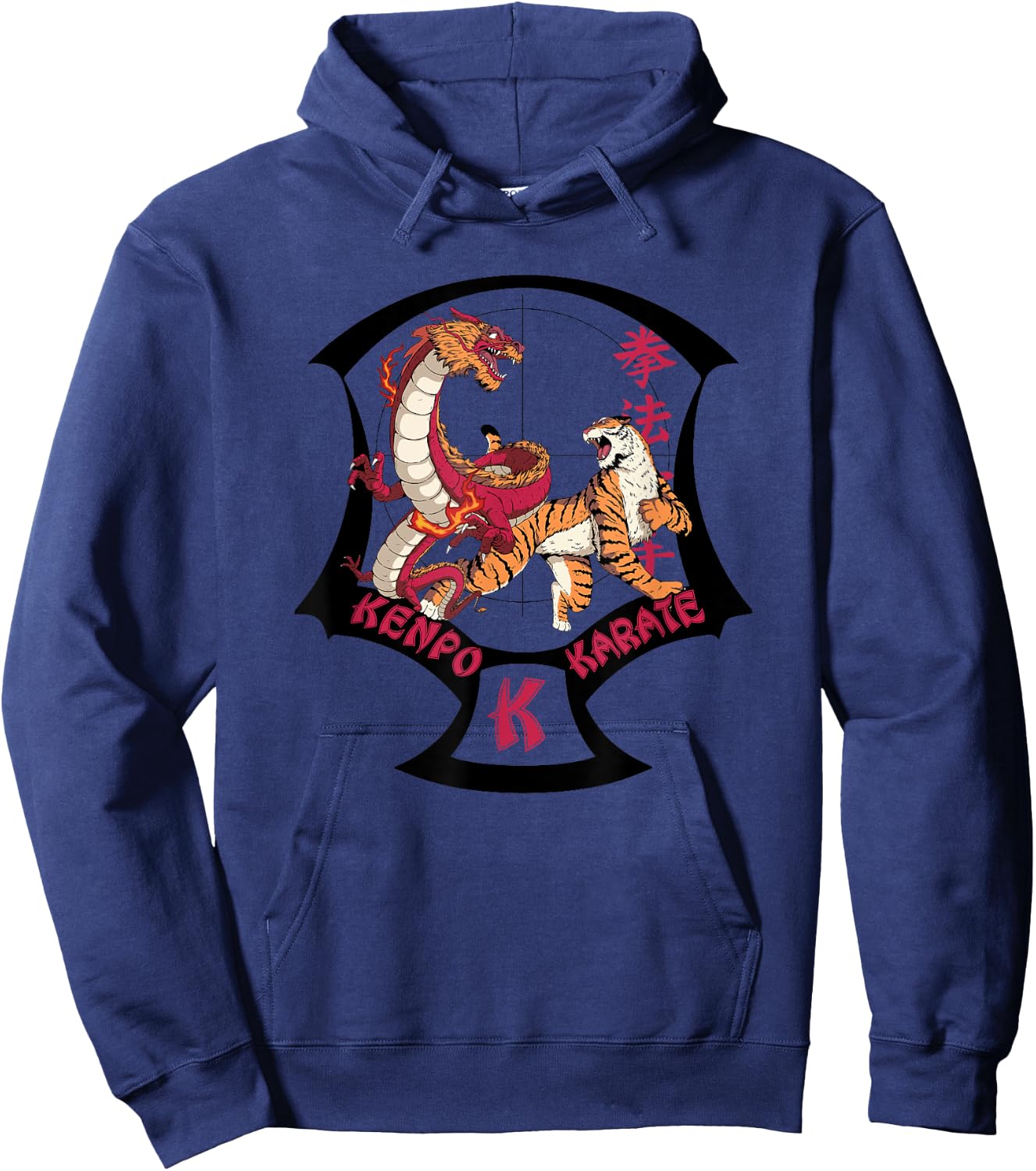 Kenpo Karate Martial Arts Self Defence Hoodie - Hoodie | Navy