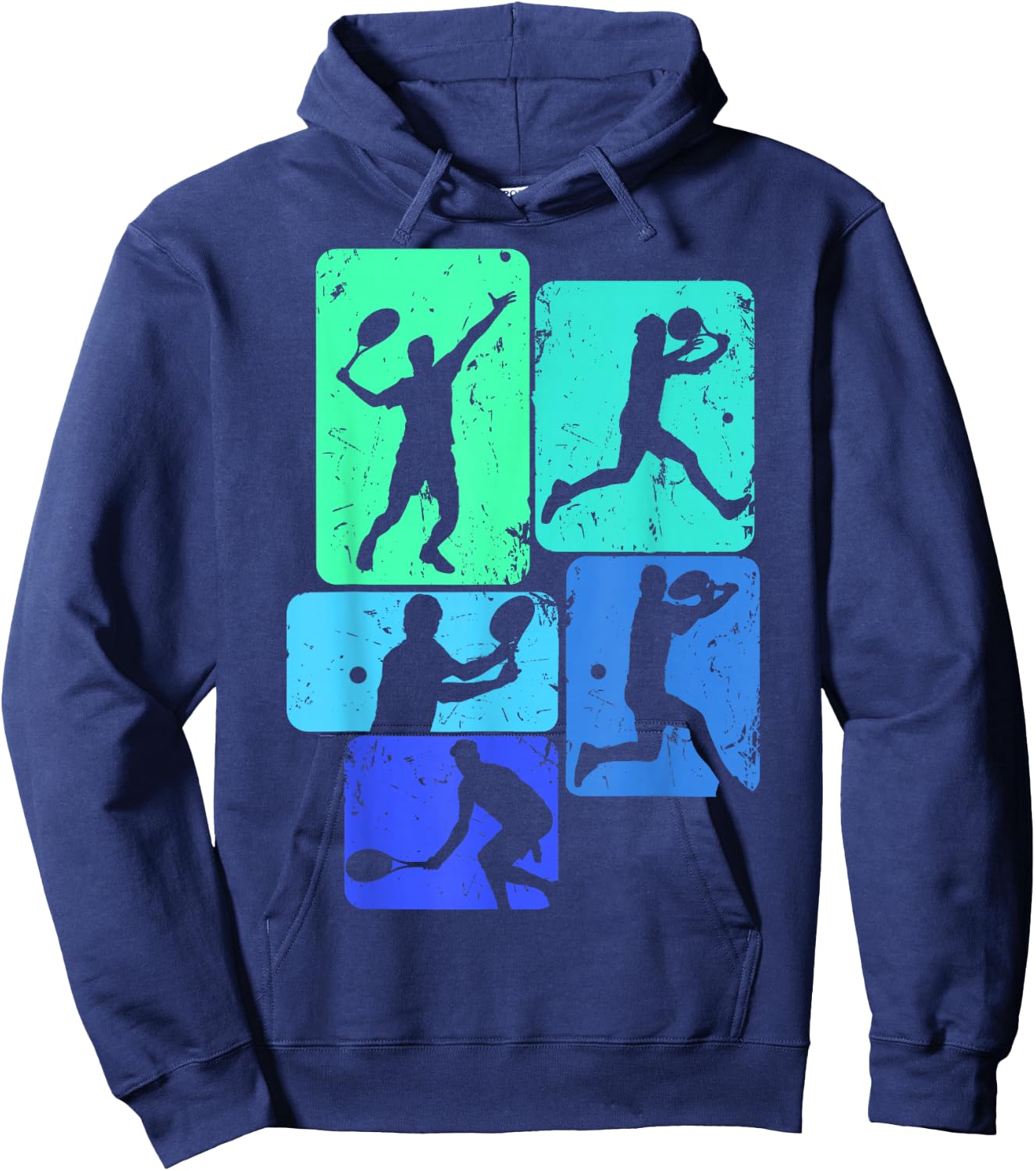 Tennis Player Youth Boys Kids Men Hoodie - Hoodie | Navy