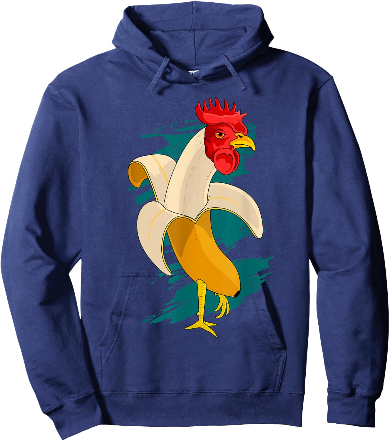 Chicken Banana Farming Chickens Hoodie - Hoodie | Navy