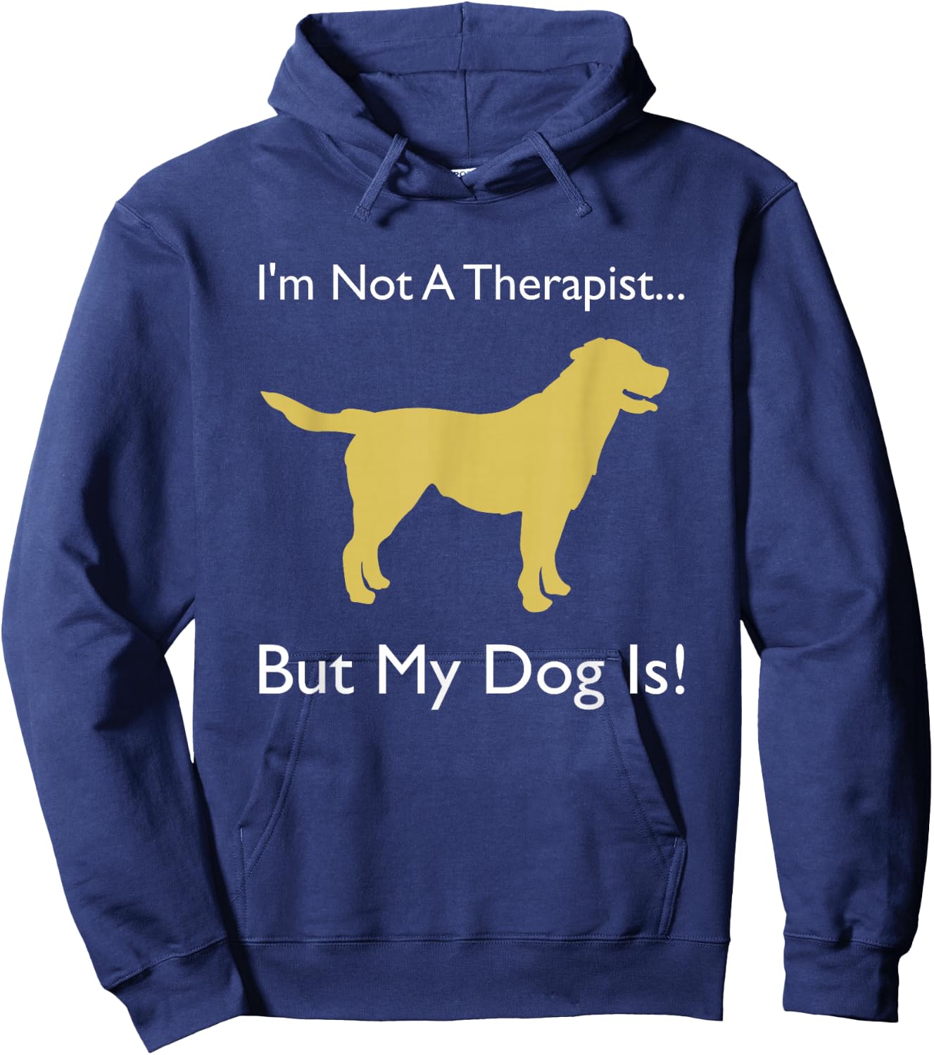 Therapy Dog | Dog Therapist | Canine Volunteer Hoodie - Hoodie | Navy