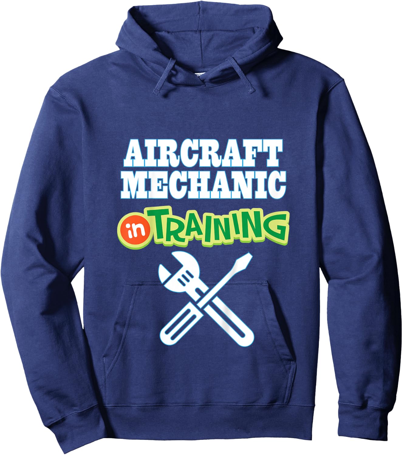 Kids Future Aircraft Mechanic Hoodie - Hoodie | Navy