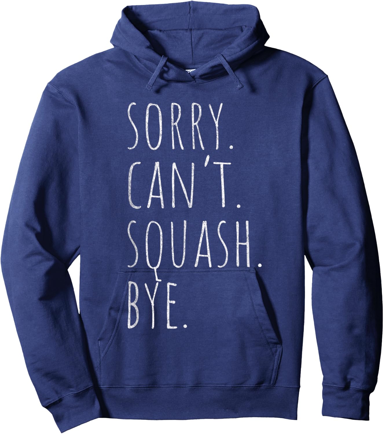 Funny Squash Player Squash Racket Ball Hoodie - Hoodie | Navy