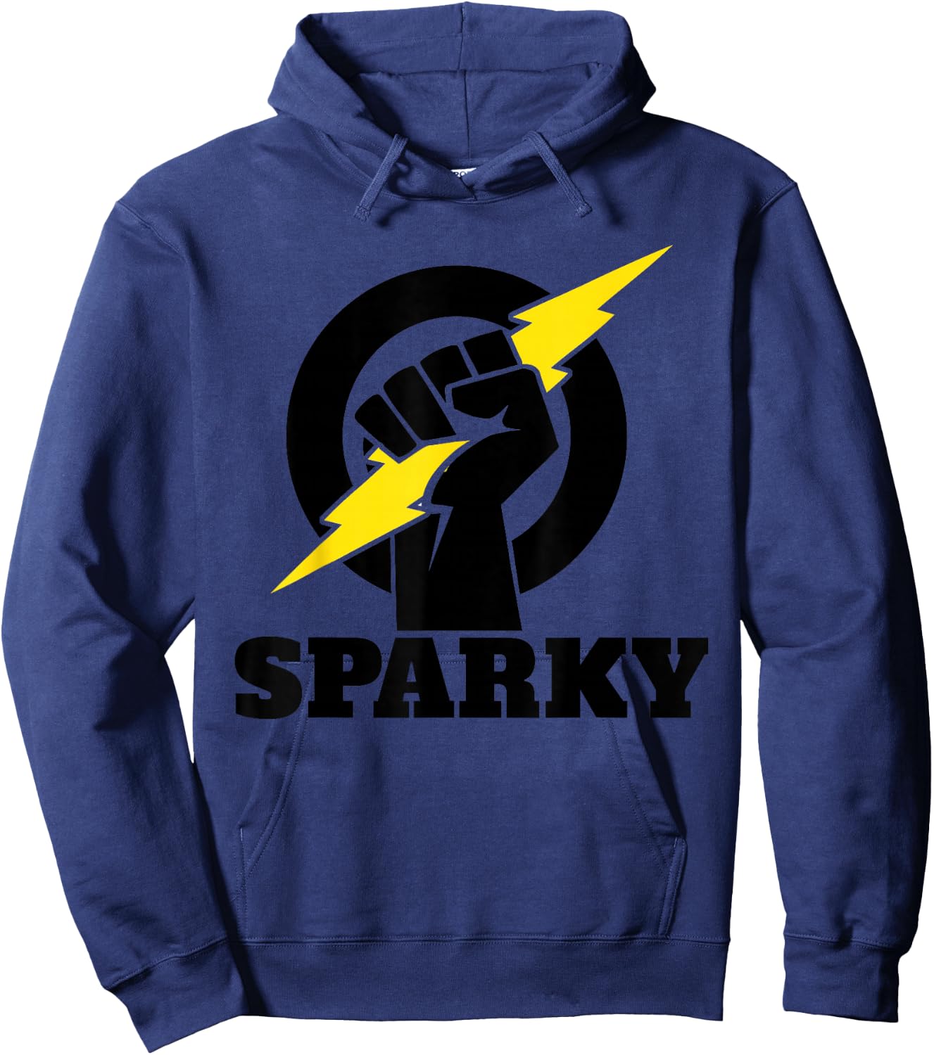 Electrician Lightning Bolt Electrician Sparky Hoodie - Hoodie | Navy