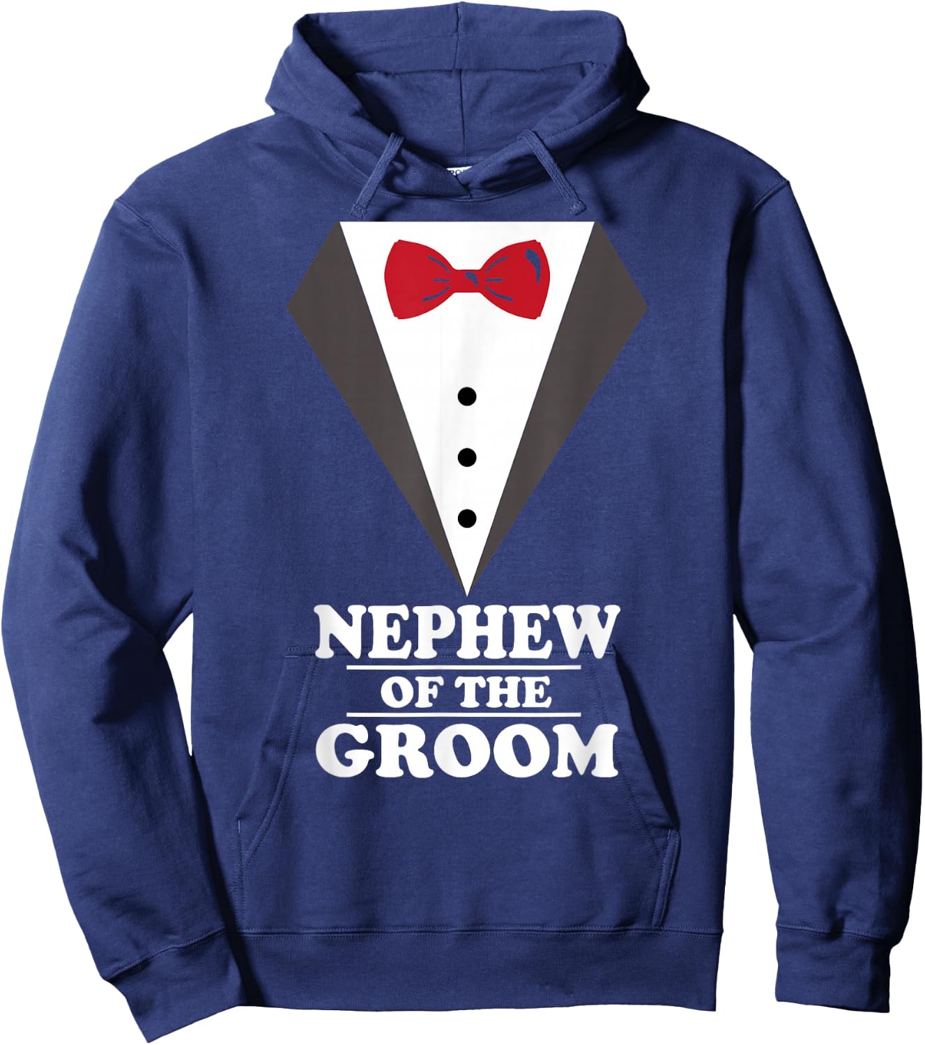 Nephew Of The Groom Wedding Bachelor Party Hoodie - Hoodie | Navy