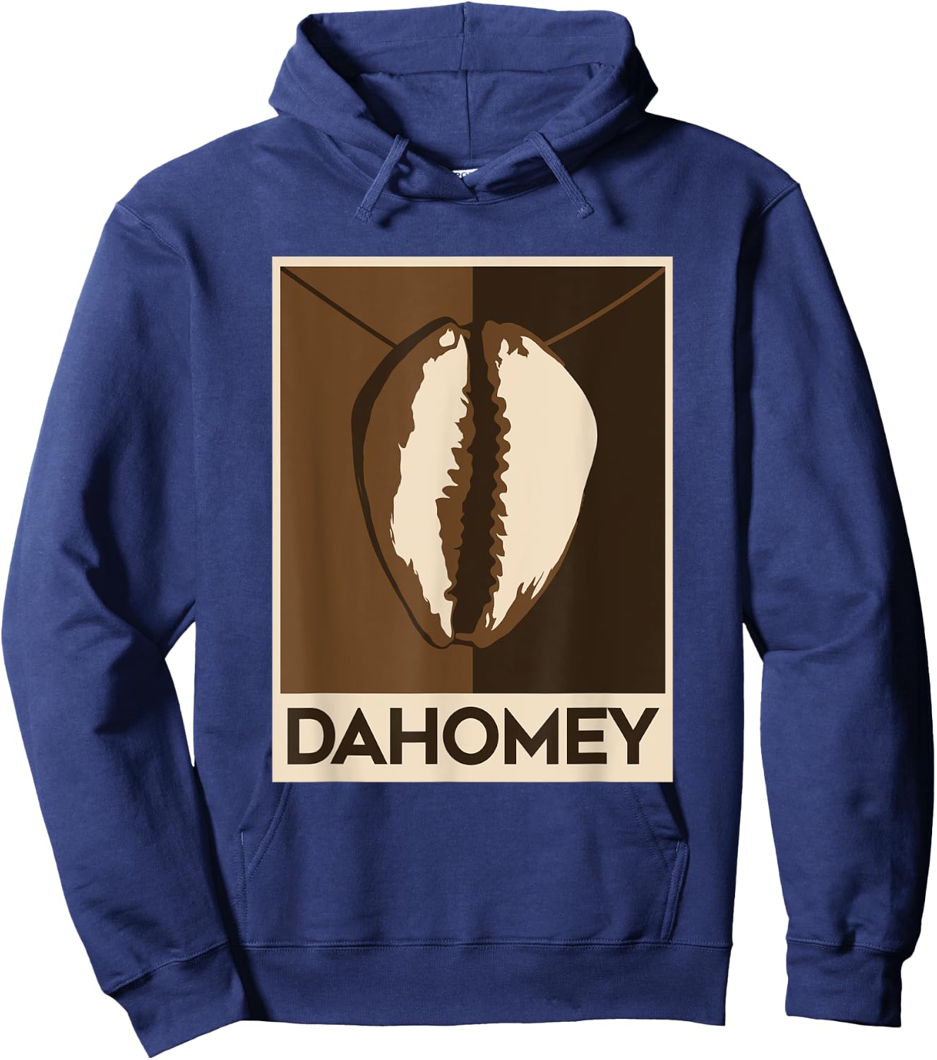 Dahomey kingdom Benin Voodoo Cowrie shell Hoodie - Hoodie | Navy