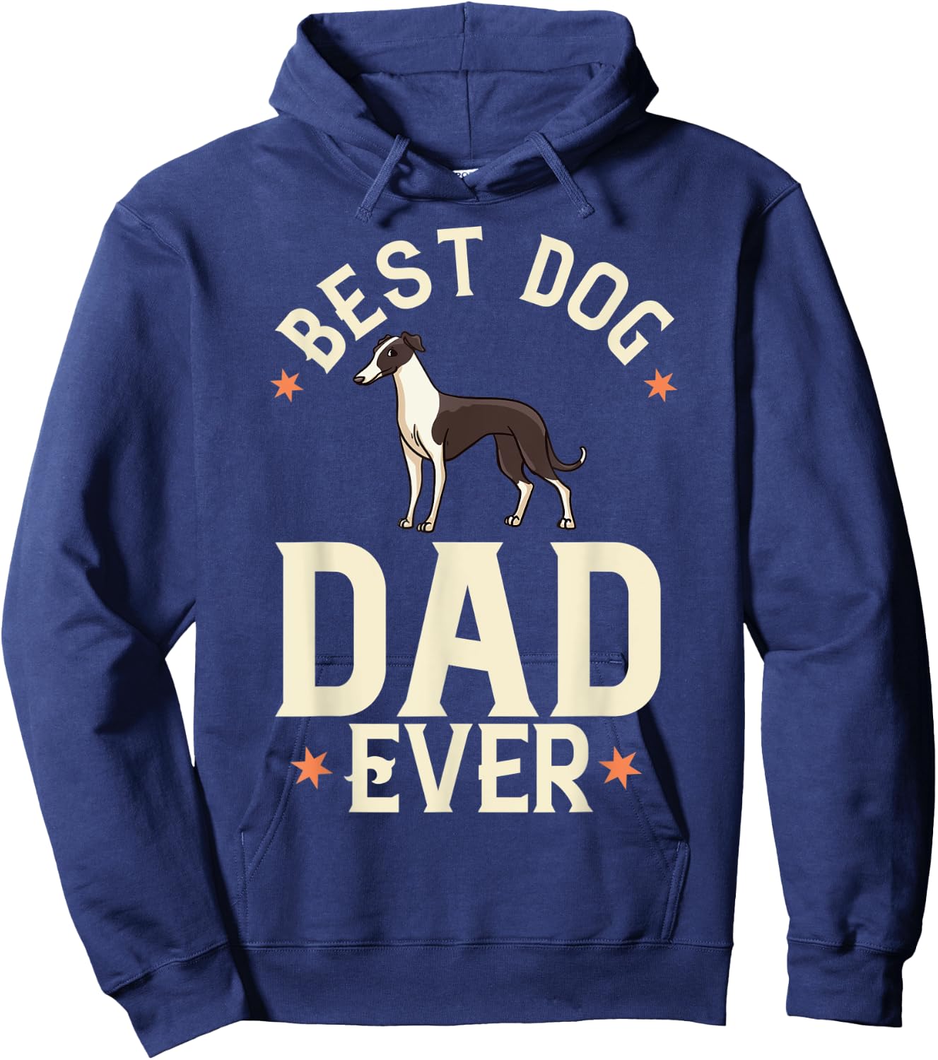 Italian Greyhound Dog Gift Puppies Owner Lover Hoodie - Hoodie | Navy